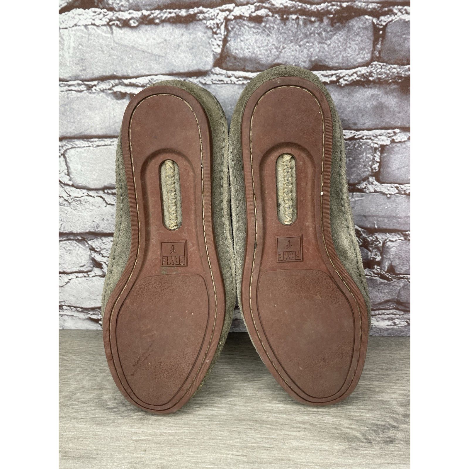 Frye FRYE Mason Tie Moc Camp Taupe Suede Leather Boat Shoes Men S Size US 12 / EU 45 - 12 Thumbnail