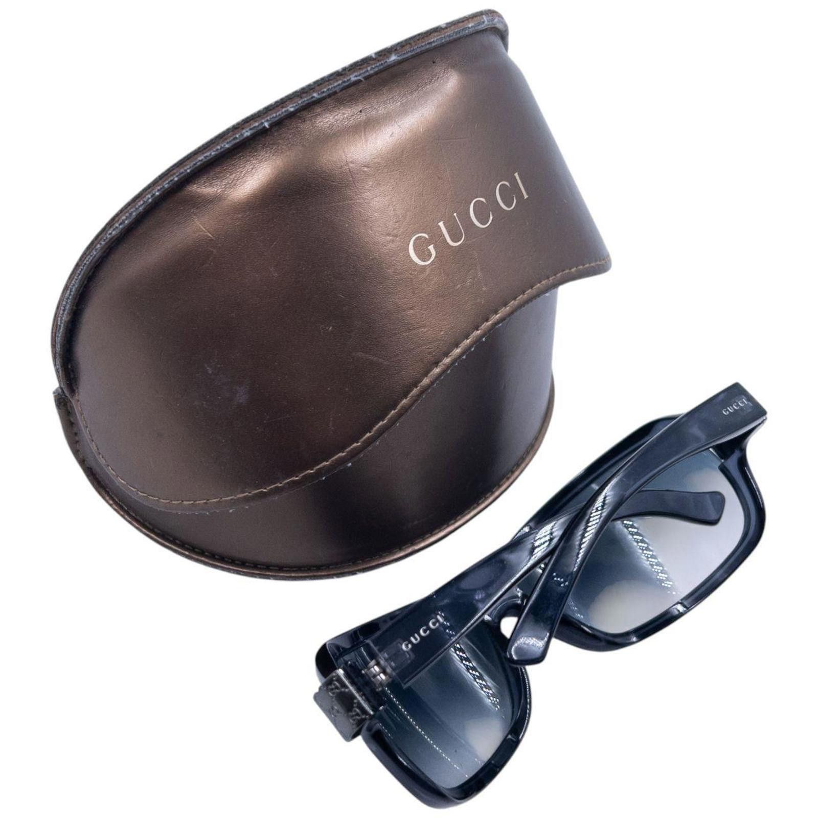 Gucci Vintage Gucci Monogram Sunglasses Size ONE SIZE - 8 Thumbnail