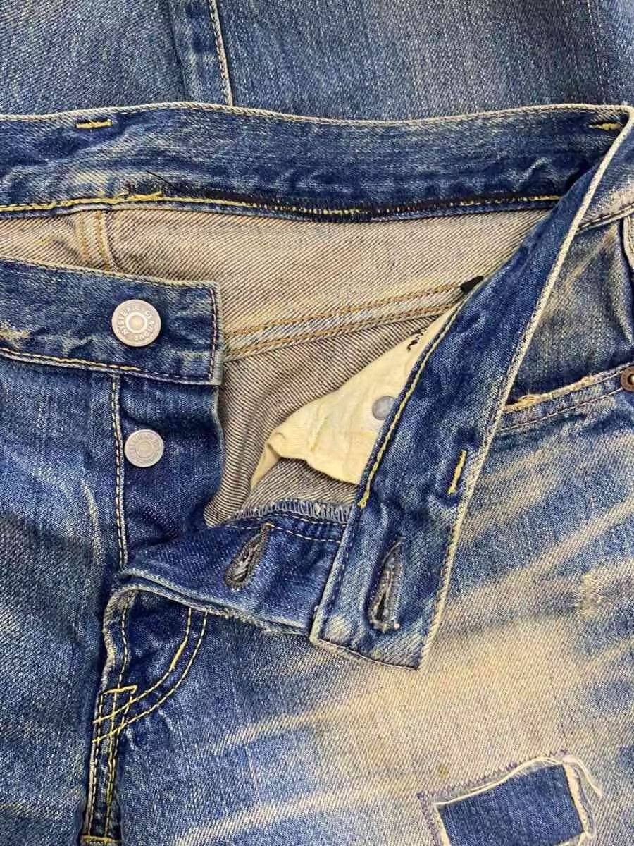 Hysteric Glamour Aged Patchwork Denim Jeans Size US 30 / EU 46 - 3 Thumbnail