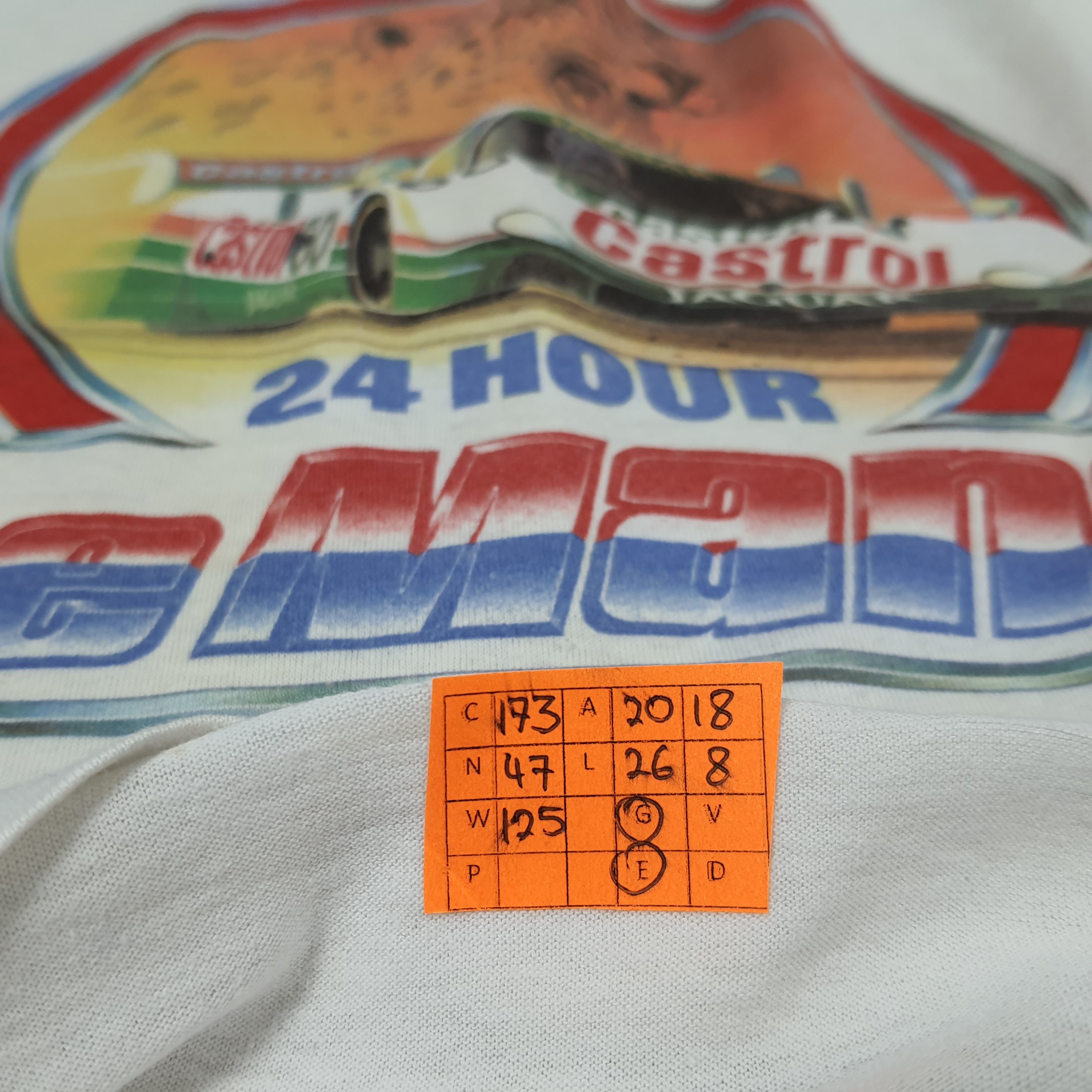 Vintage Vintage Castrol Le Mans 90s Racing Motorsports T-shirt Size US M / EU 48-50 / 2 - 8 Thumbnail