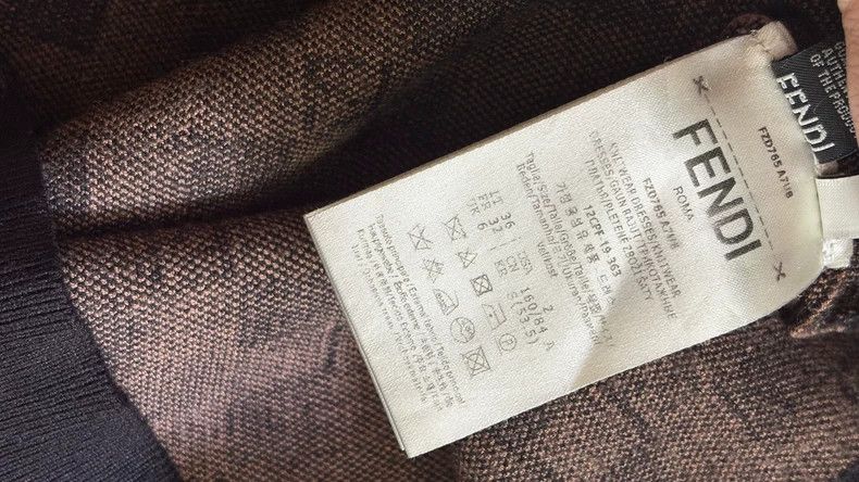 Fendi FENDI Logo old flower long sleeve sweater knitwear Size M / US 6-8 / IT 42-44 - 7 Thumbnail