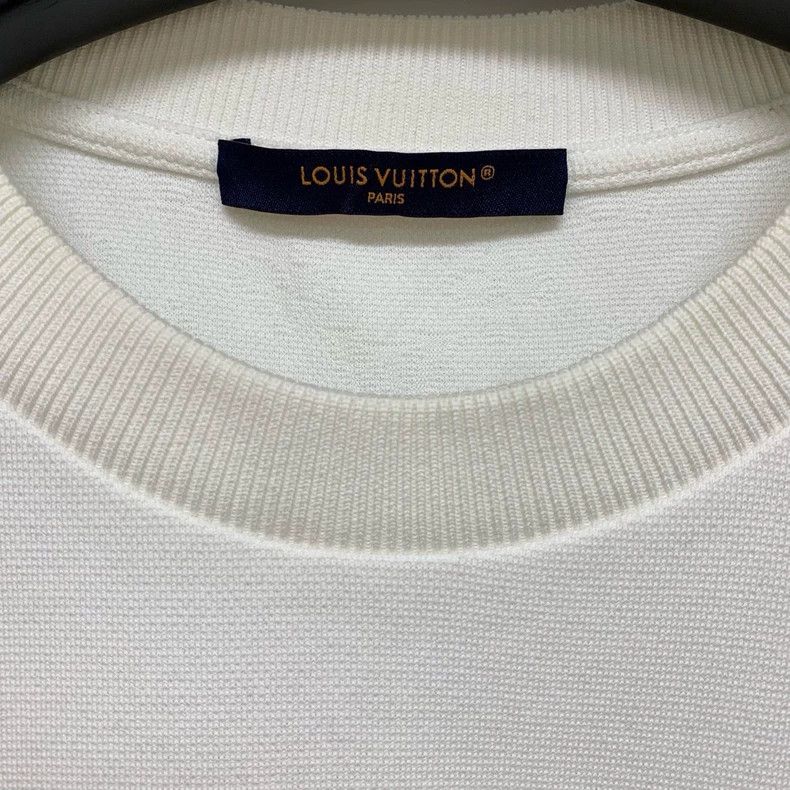 Louis Vuitton Louis Vuitton 24 New White Short Sleeve Size US L / EU 52-54 / 3 - 2 Thumbnail