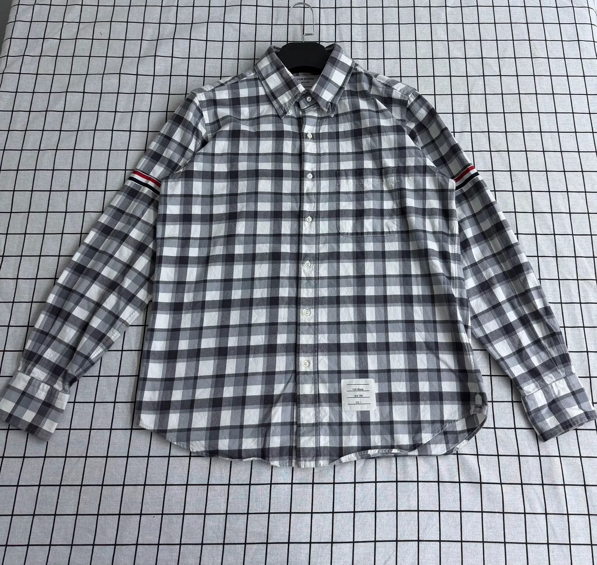 Thom Browne Thom Browne Plaid Brown Shirt xl Men Size US XL / EU 56 / 4 - 1 Thumbnail