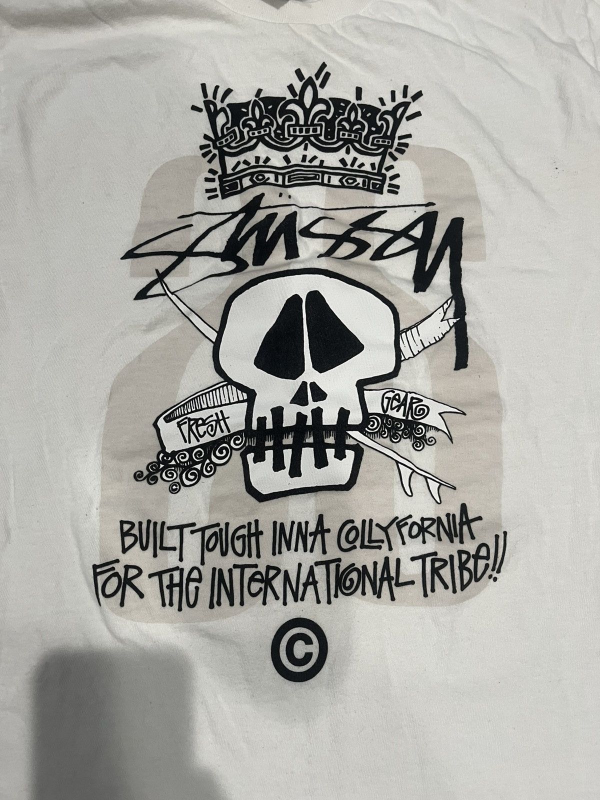 Stussy Stussy built tough collyfornia tee Size US M / EU 48-50 / 2 - 2 Thumbnail