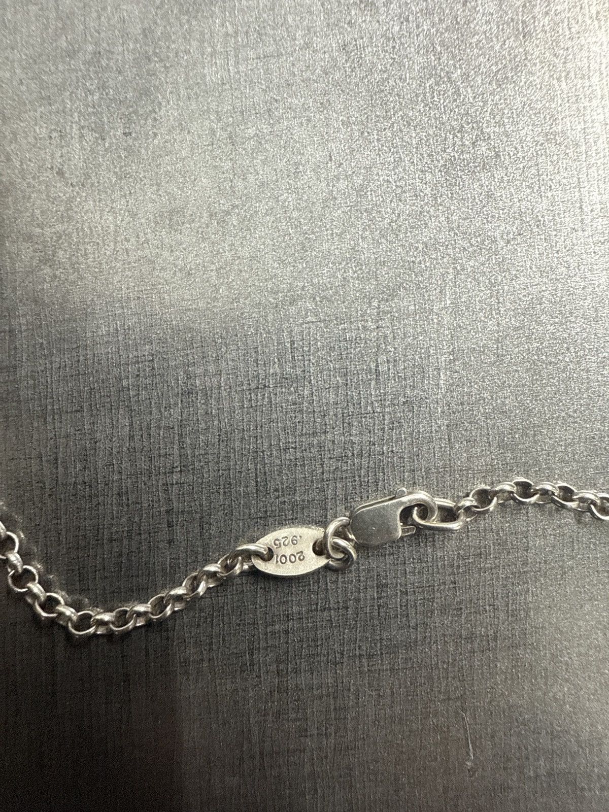 Chrome Hearts CHROME HEARTS SILVER SAFETY PIN NECKLACE CHAIN Size ONE SIZE - 5 Thumbnail