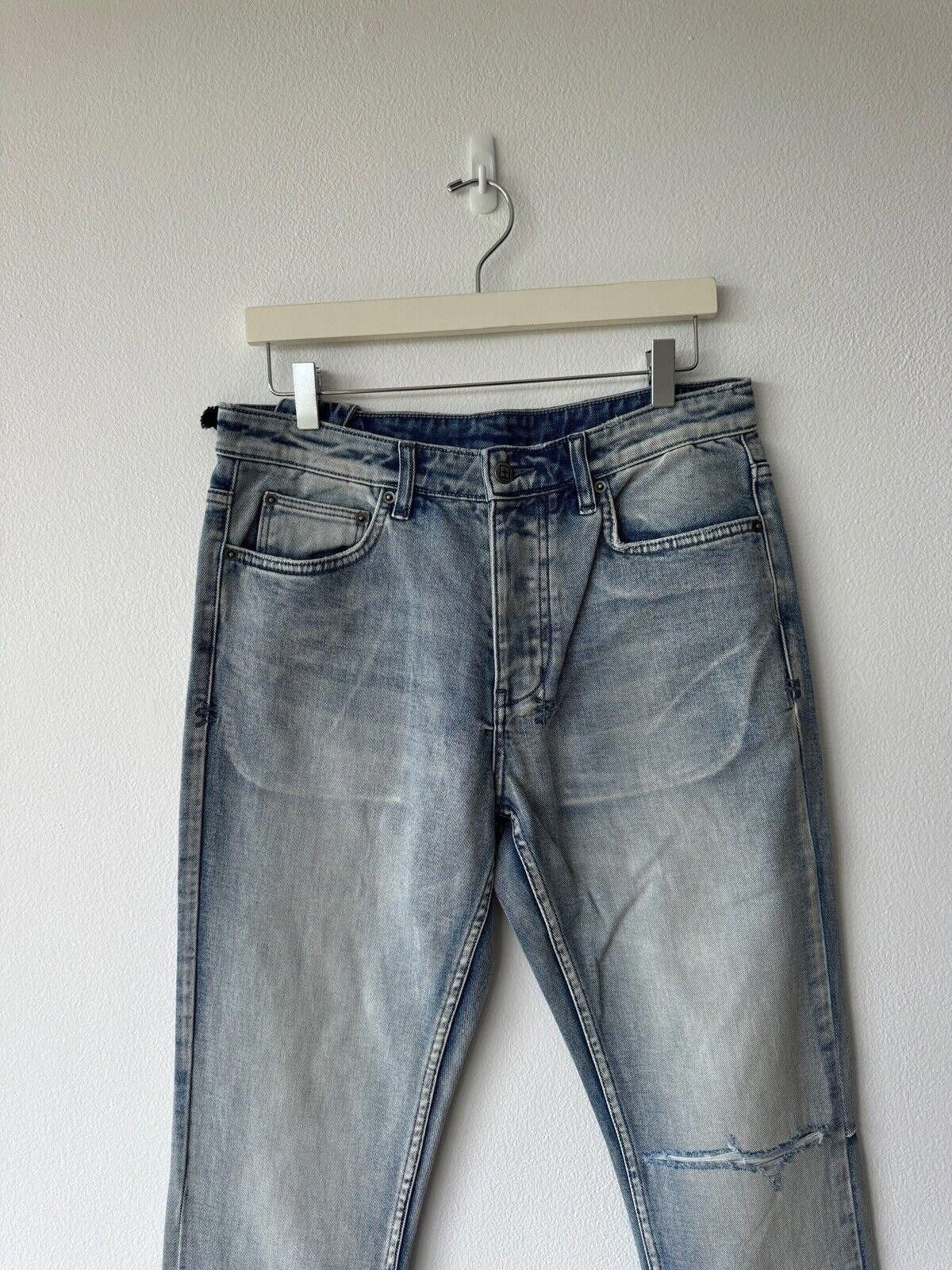 Ksubi Ksubi mens denim jean jeans chitch 32 blue vapour ripped Size US 32 / EU 48 - 2 Thumbnail