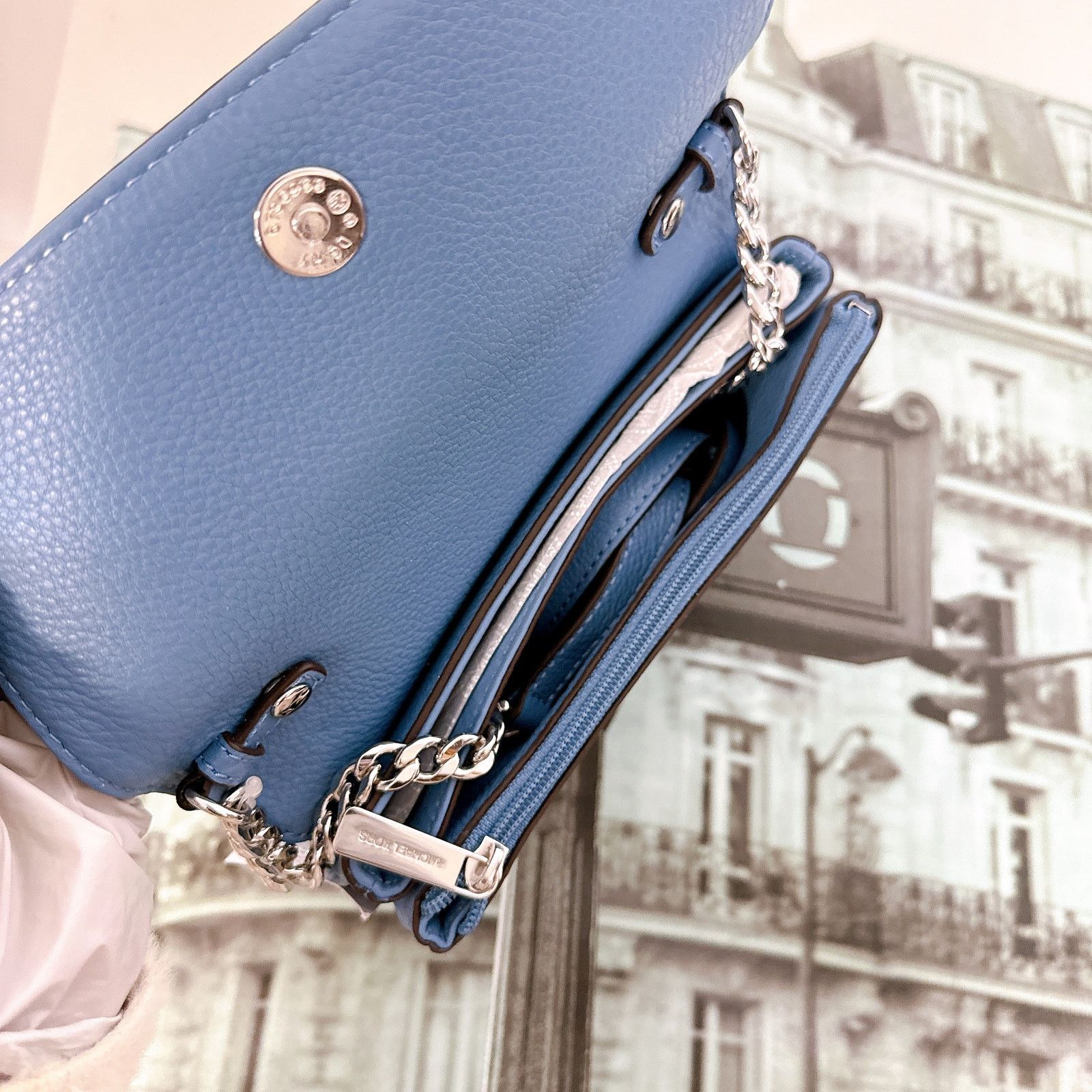 Michael Kors Michael Kors 32T5SBFC7L Bedford Double Gusset Crossbody Bag Size ONE SIZE - 5 Thumbnail
