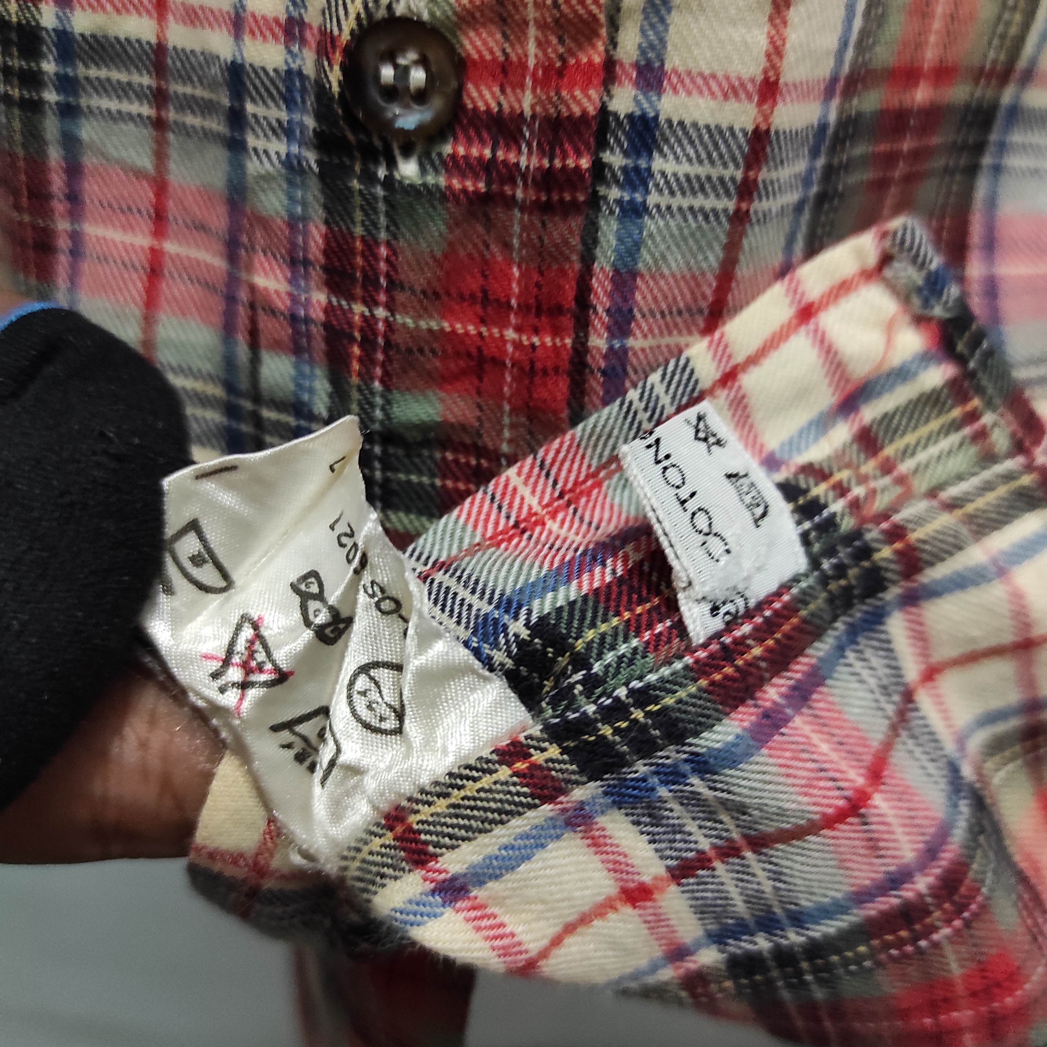 Givenchy Vintage Givenchy Gentleman Paris Flannel Shirt Size US S / EU 44-46 / 1 - 10 Thumbnail