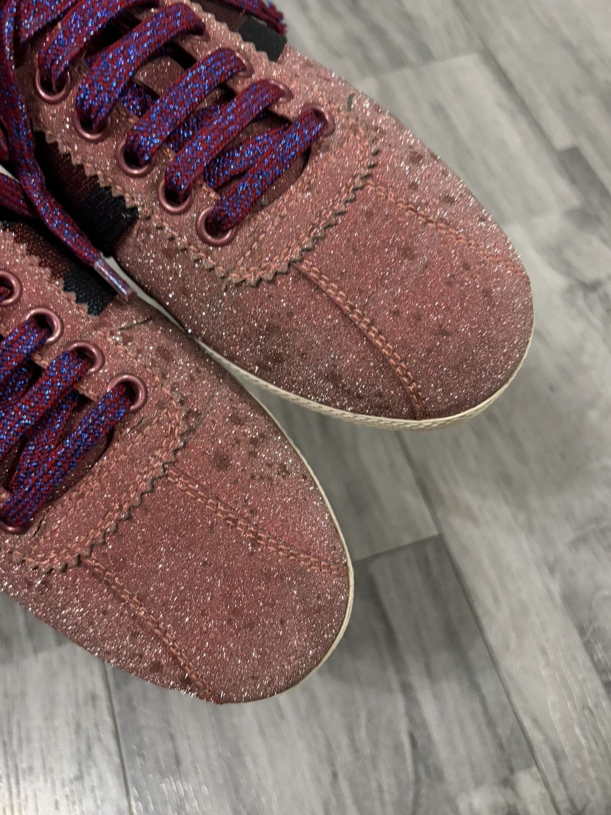 Gucci Gucci Bambi Pink Glitter Low-Top Sneakers Size US 6 / IT 36 - 6 Thumbnail