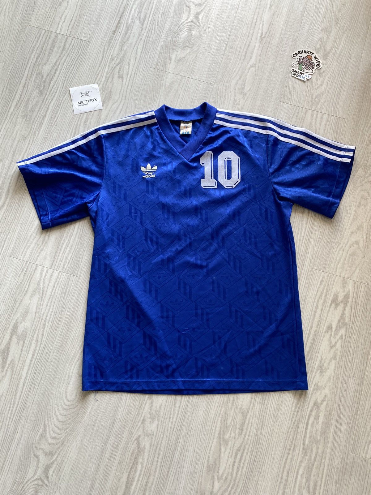 Adidas × Vintage ADIDAS ORIGINALS TEMPLATE 1990's JERSEY Size US L / EU 52-54 / 3 - 1 Thumbnail