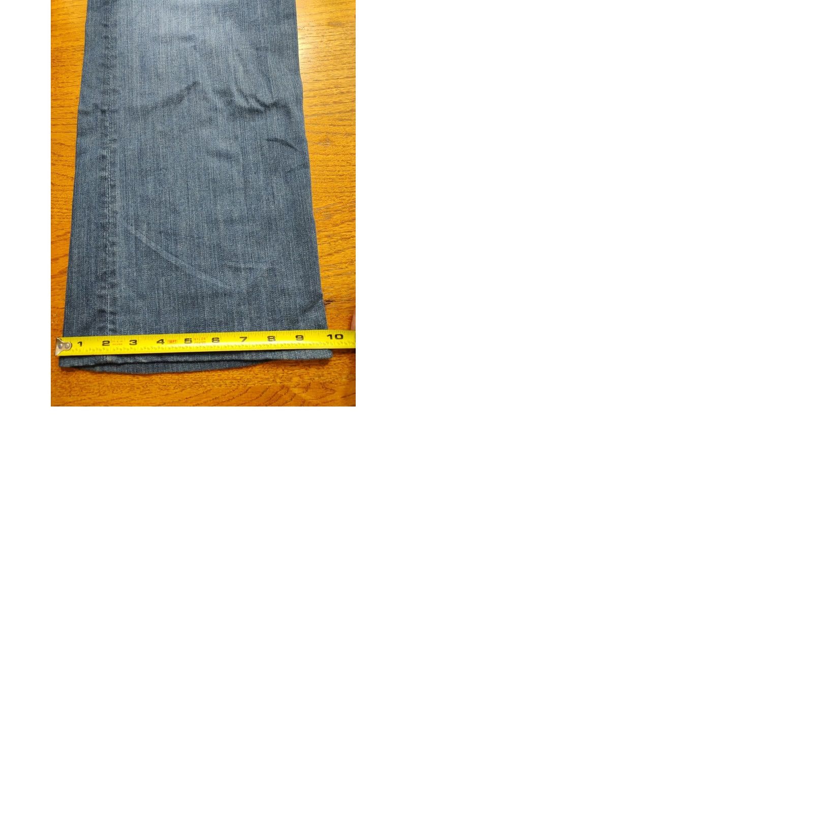 7 For All Mankind 7 For All Mankind Brett Jeans Mens 36x31 Blue Medium Wash Bootcut Denim 5-Pocket USA Stretch Regular 10.5 Rise Regular Fit Zip Closed Size US 36 / EU 52 - 9 Thumbnail