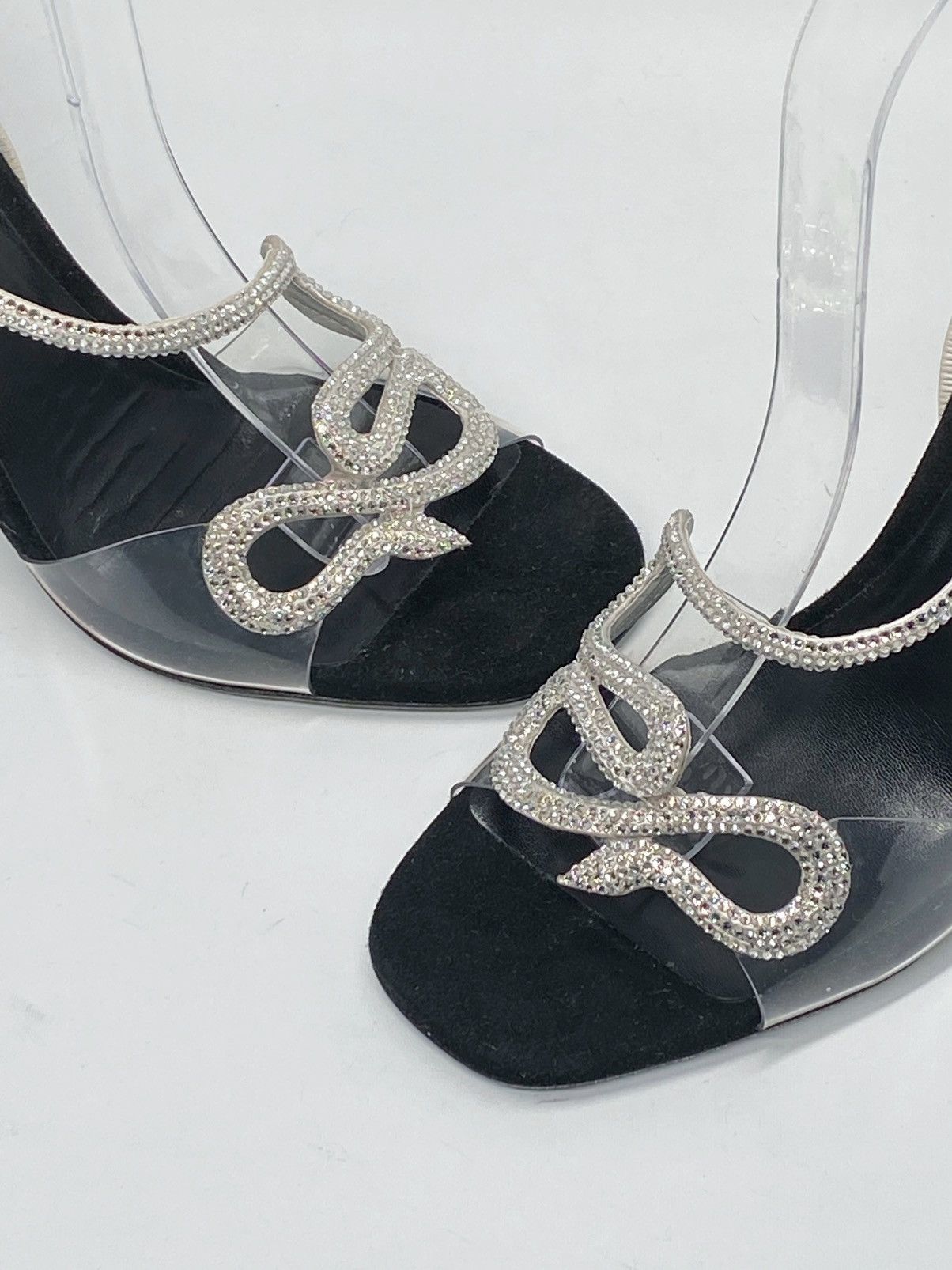Rene Caovilla Rene Caovilla 105MM Snake Slingback Sandals size 38.5 Size US 8.5 / IT 38.5 - 8 Thumbnail