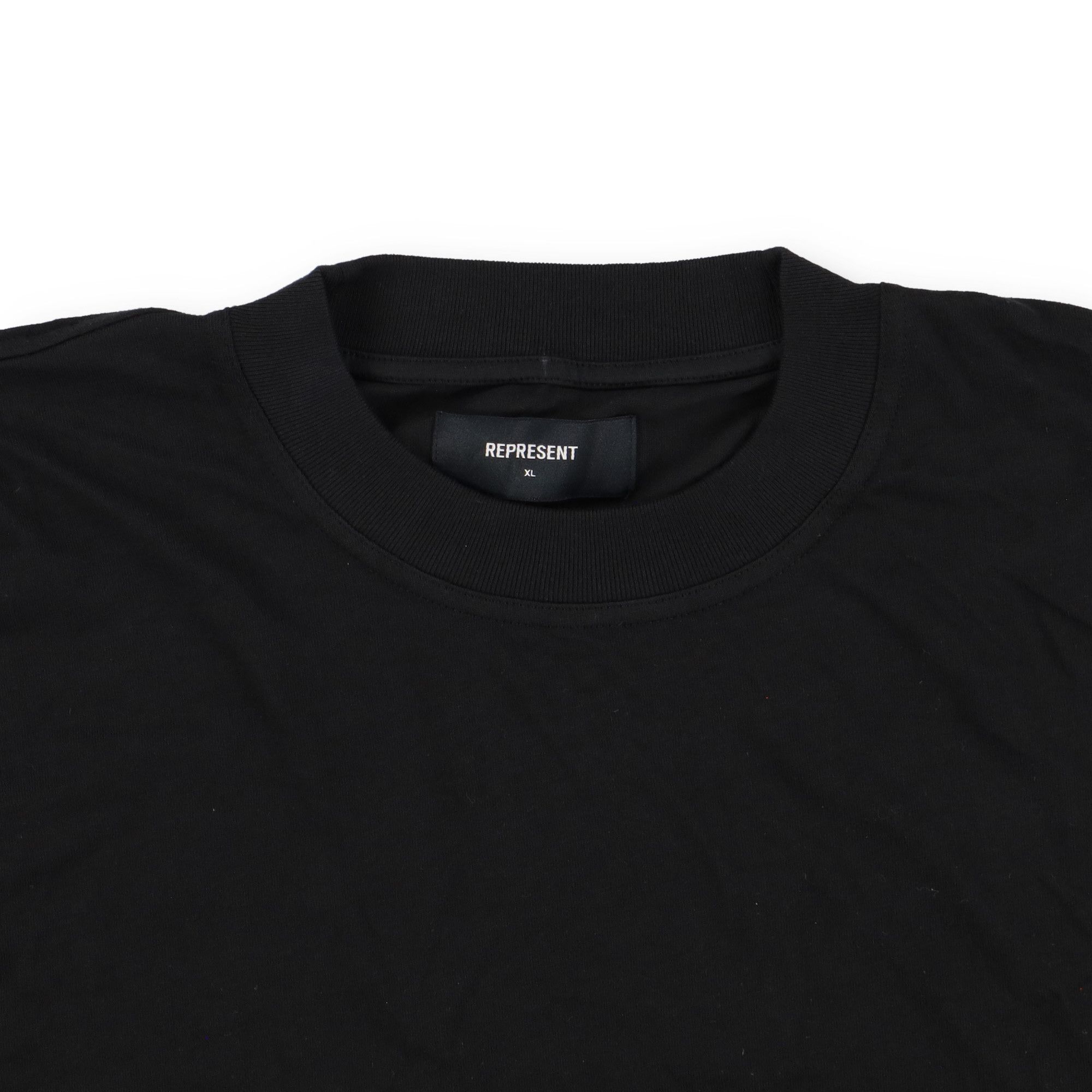 Represent Clo. Black Blank Oversized T-Shirt Size US XL / EU 56 / 4 - 7 Thumbnail