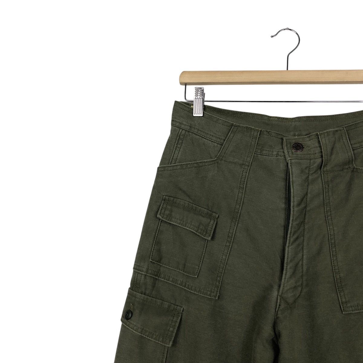 Japanese Brand 📌Vintage Chore Biker Pants Military Sunrocky Size US 30 / EU 46 - 8 Thumbnail