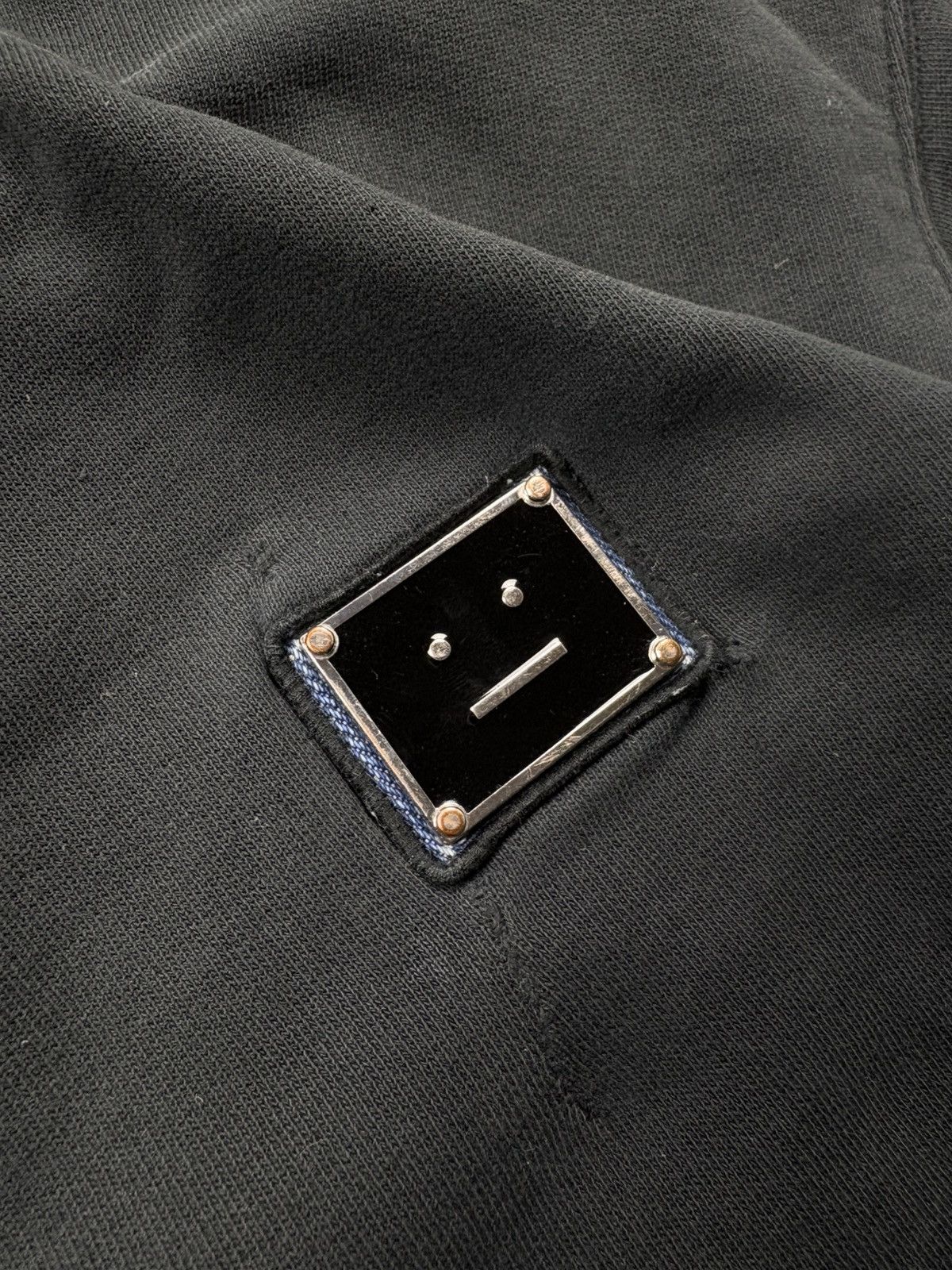 Acne Studios ACNE STUDIOS Vintage Mini Metal Logo Sweatshirt Streetwear Size US XS / EU 42 / 0 - 5 Thumbnail
