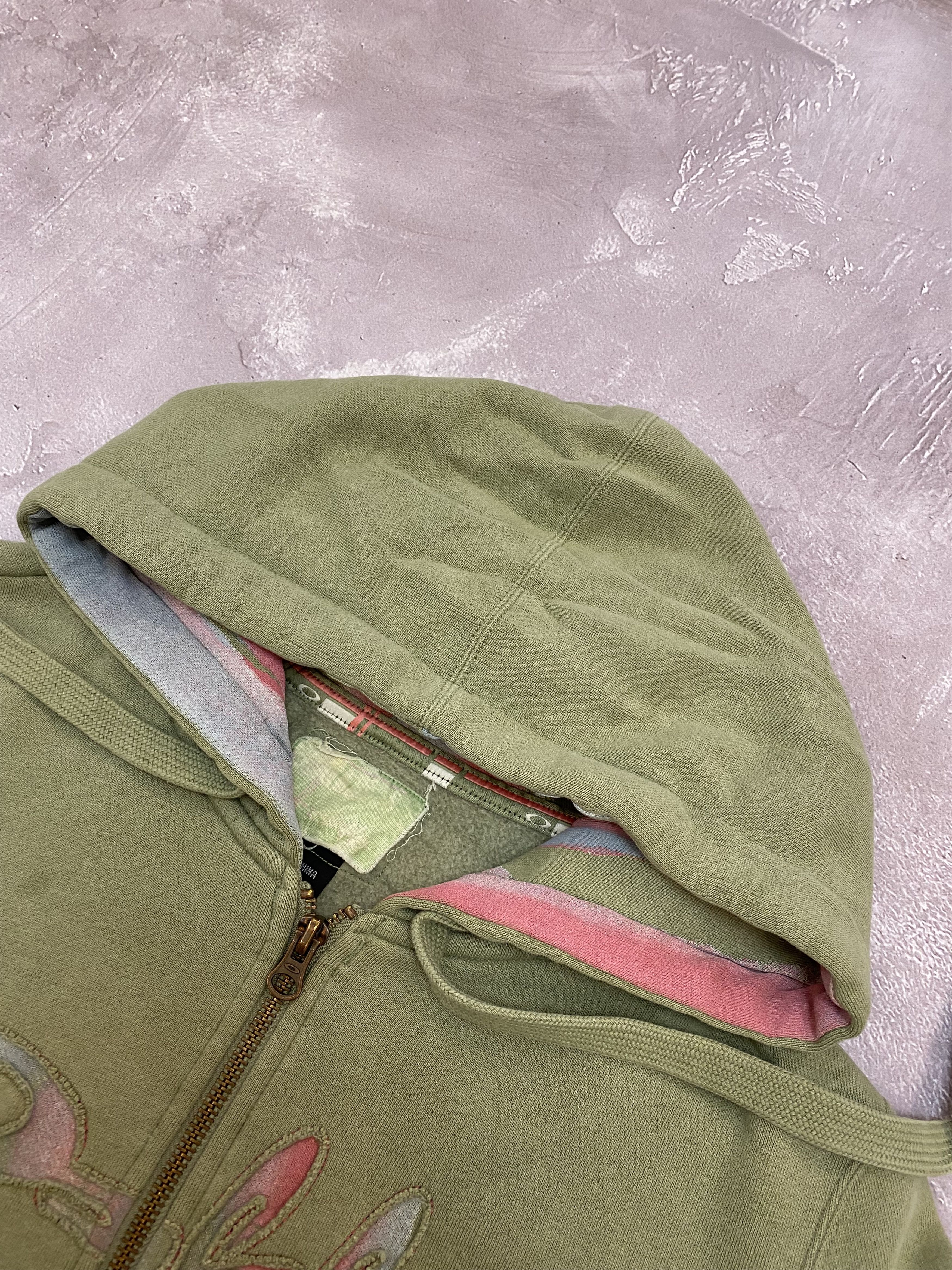 Oakley × Vintage Vintage Y2K Oakley Zip Hoodie Embroidered Logo Size M / US 6-8 / IT 42-44 - 10 Thumbnail