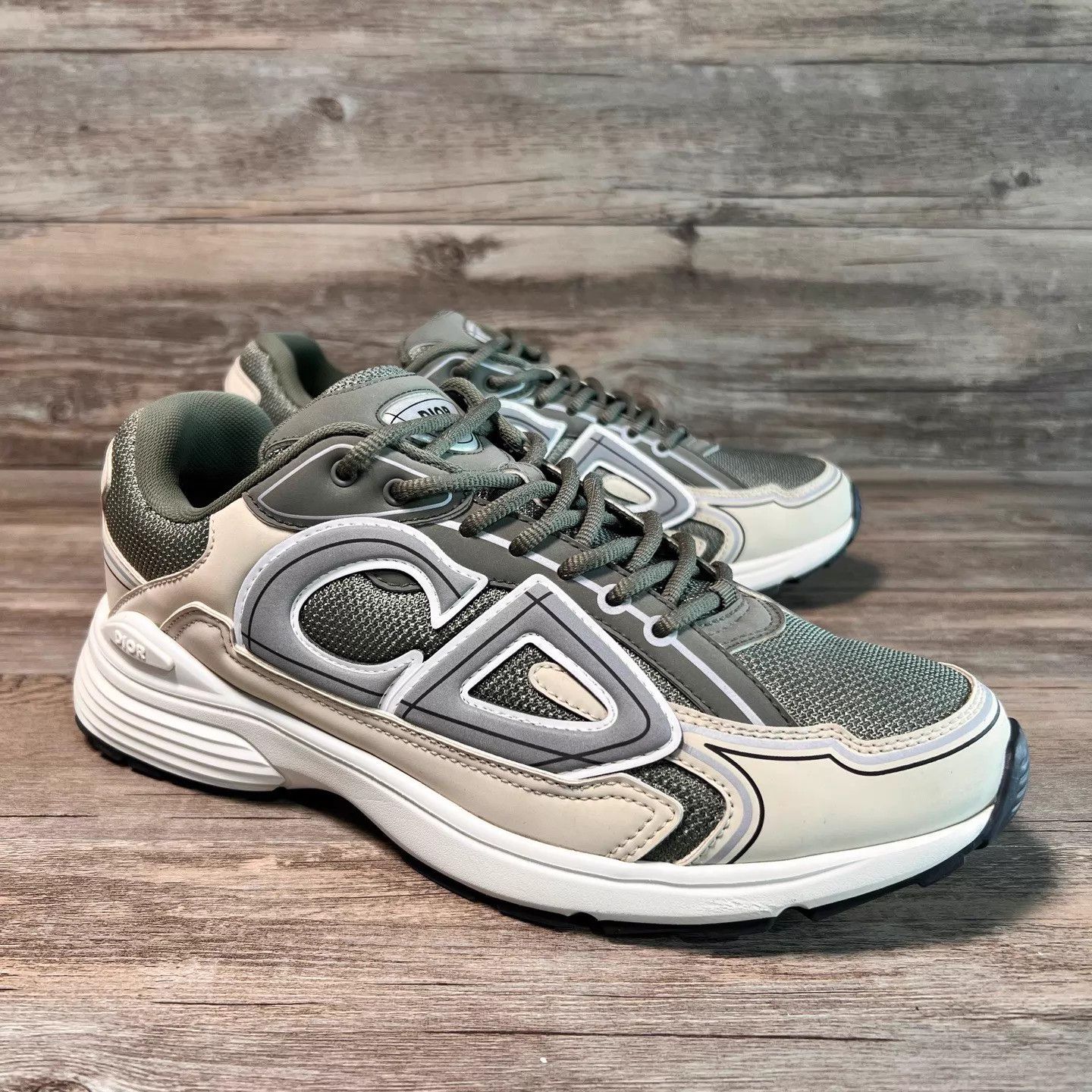 Dior Dior B30 sneakers gray-green olive green 43 Size US 10 / EU 43 - 2 Thumbnail