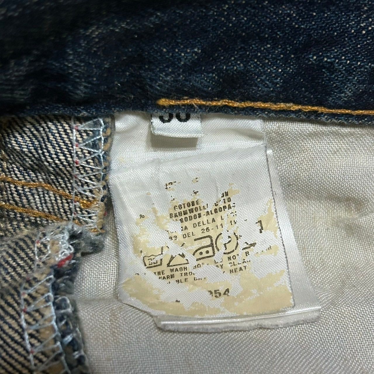Helmut Lang Helmut Lang 1998 OG Paint Denim Jeans Size US 30 / EU 46 - 5 Thumbnail