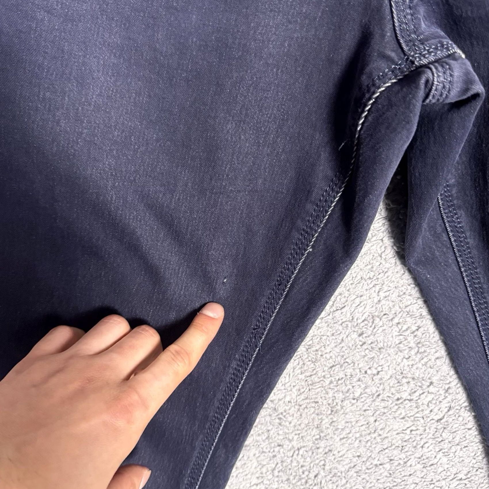 Denime Bulletprufe Jeans Mens 32x30 Regular Denim 5 Pocket Pants Navy Work Shirt? Size US 32 / EU 48 - 4 Thumbnail