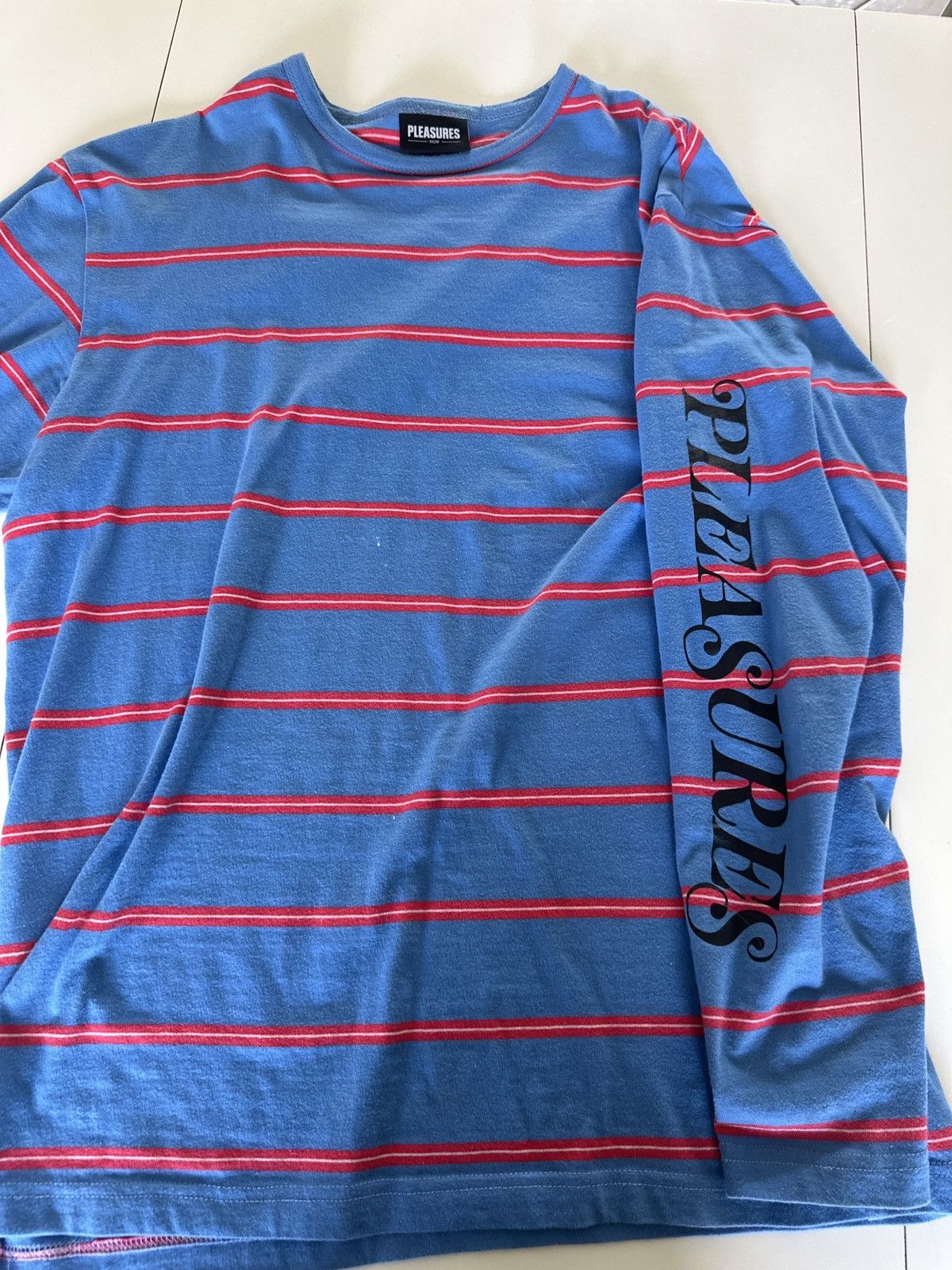 Pleasures Pleasures Striped Long Sleeve Shirt Size US M / EU 48-50 / 2 - 1 Thumbnail