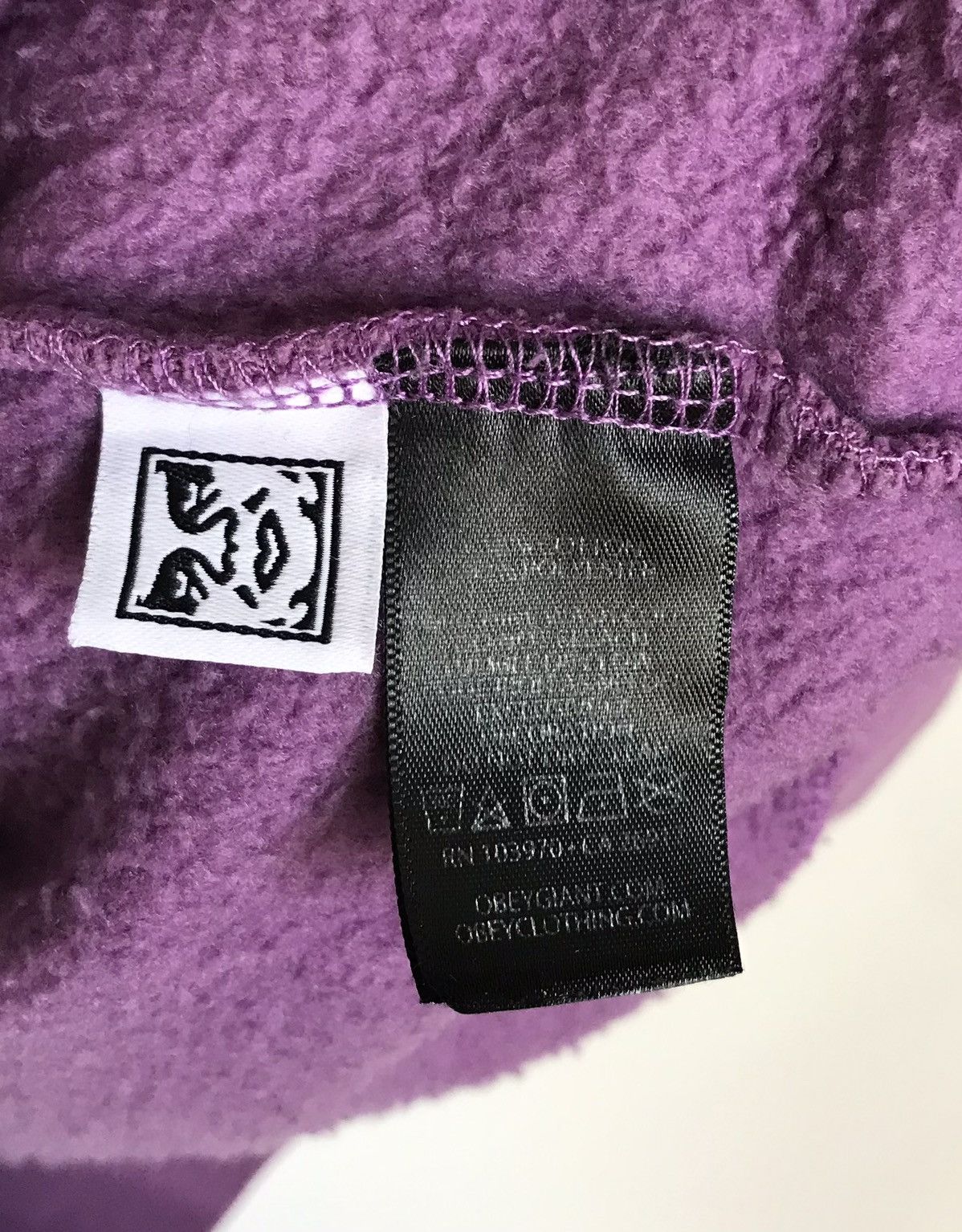 Obey Obey Sweatshirt Men's L Purple Size US L / EU 52-54 / 3 - 6 Thumbnail