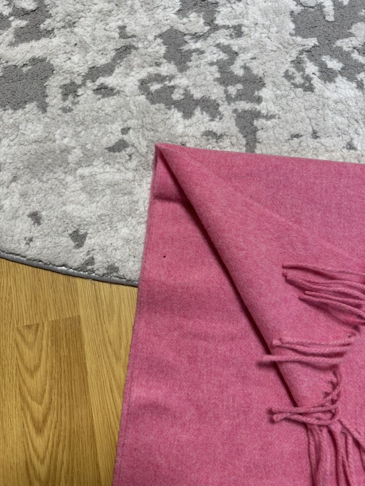 Polo Ralph Lauren Polo Ralph Lauren Pink Wool Scarf Iconic Size ONE SIZE - 5 Thumbnail