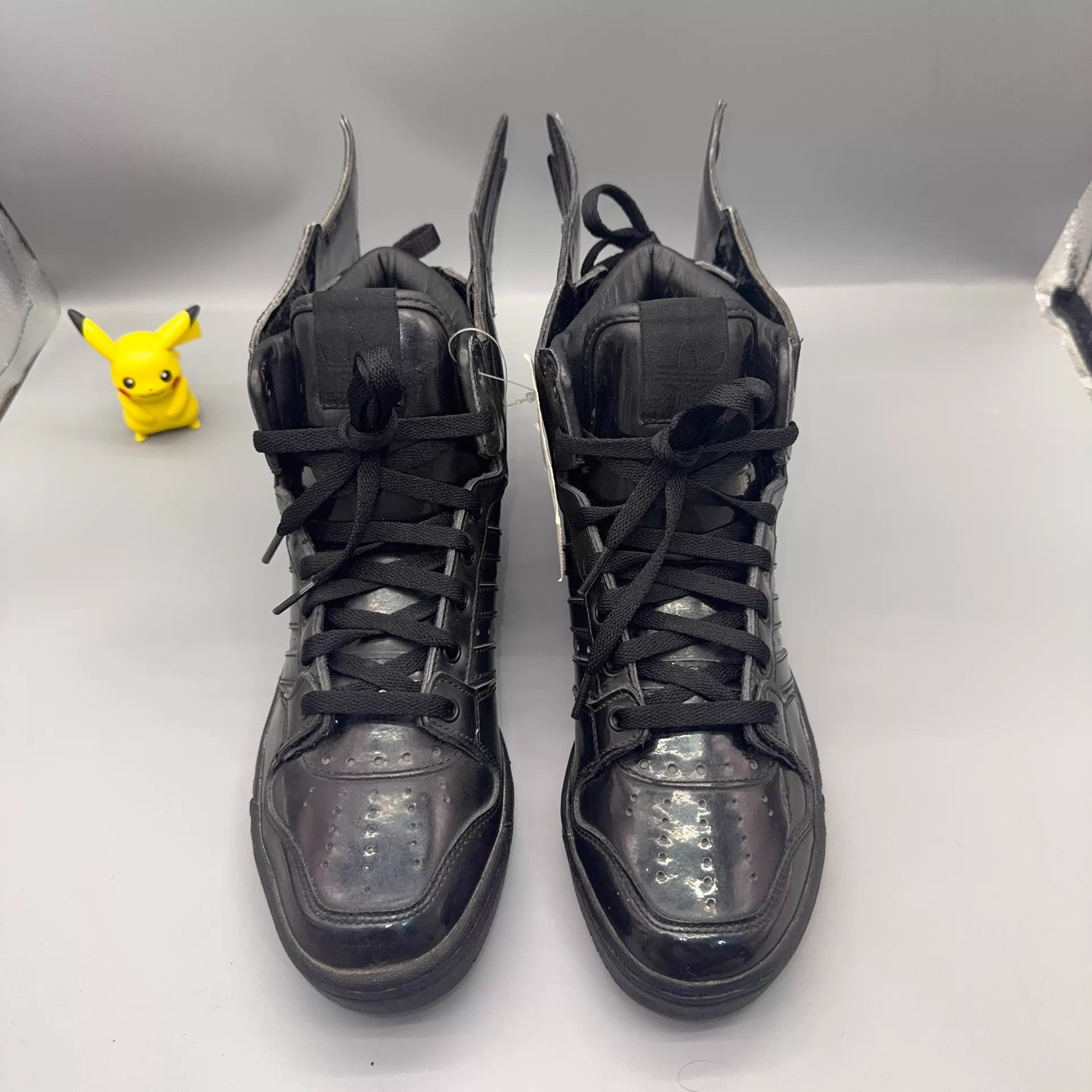 Adidas adidas originals x JEREMY SCOTT Wings 2.0 Black Size US 8 / EU 41 - 2 Thumbnail