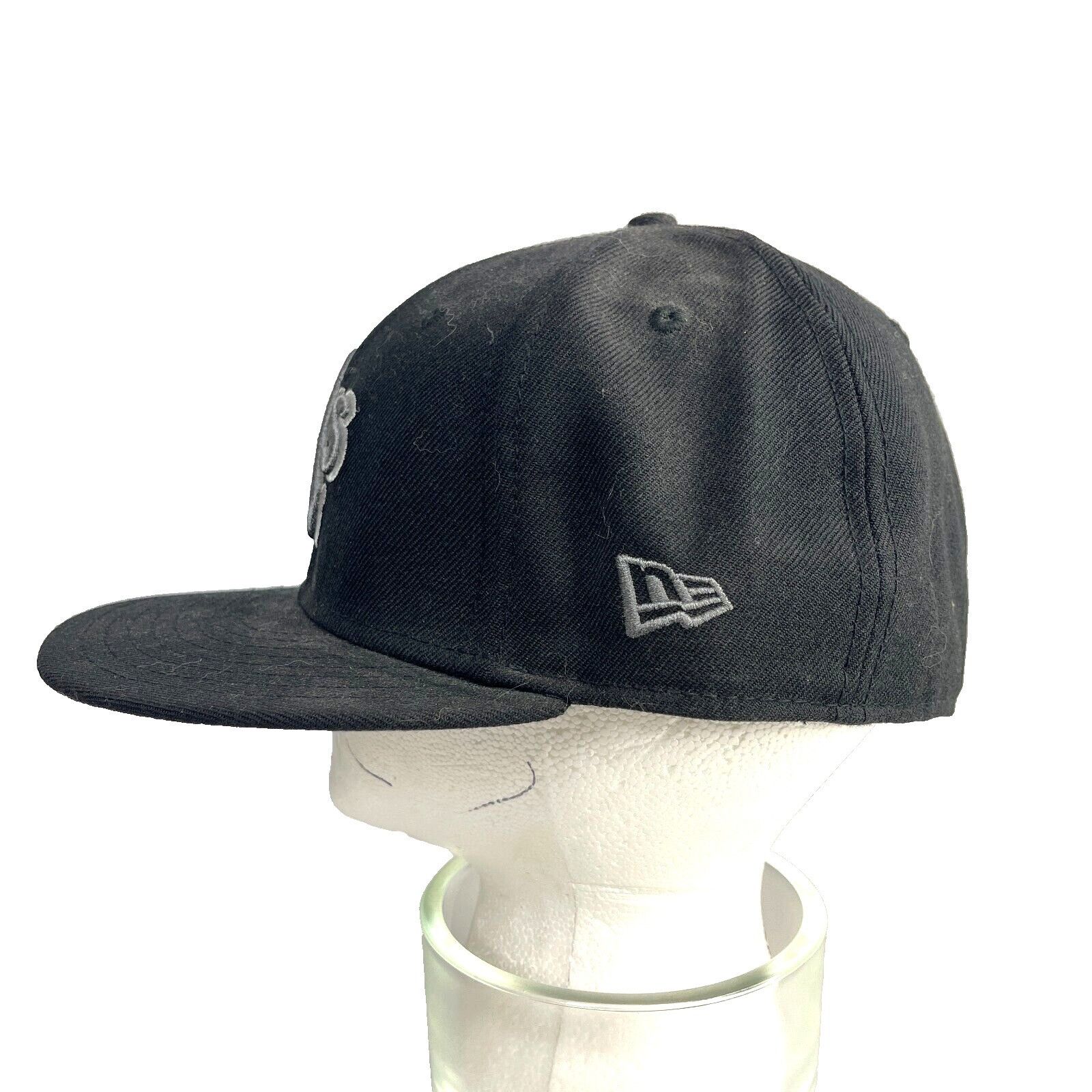 New Era Oakland A's Athletics New Era 7.5 MLB Fitted Baseball Cap In Size 46 - 8 Thumbnail