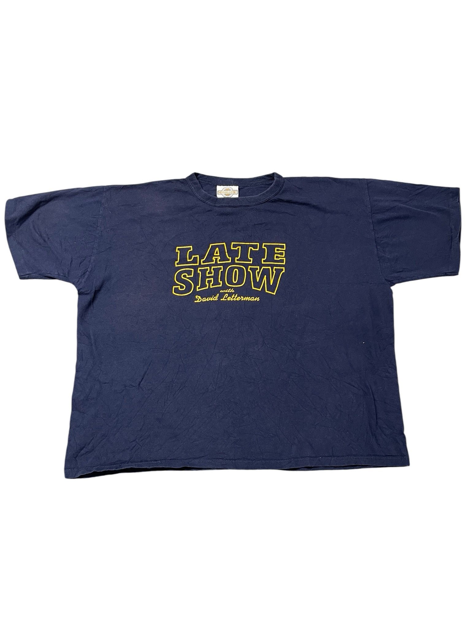 Other Vintage 90s Late Show with David Letterman Single Stitch T-Shirt Size US XL / EU 56 / 4 - 1 Thumbnail