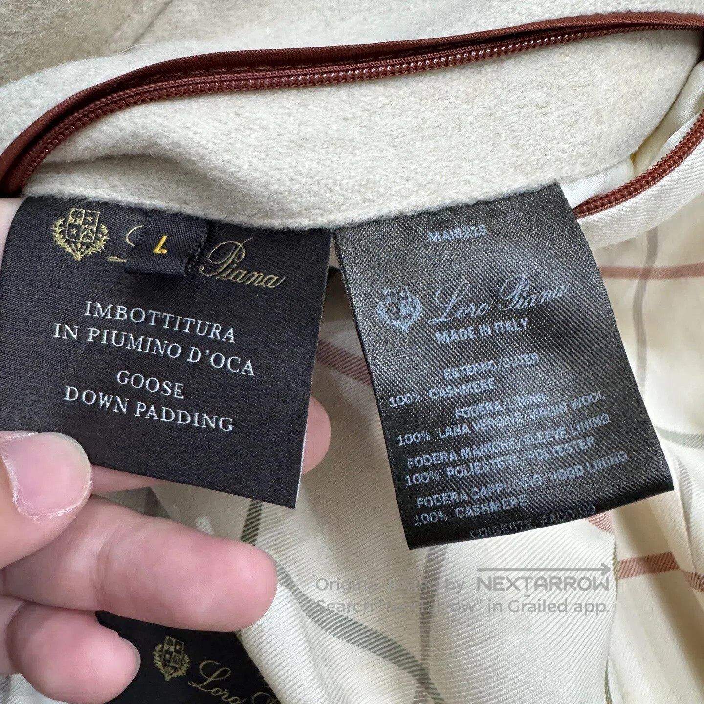 Loro Piana #REF! Size US L / EU 52-54 / 3 - 8 Thumbnail