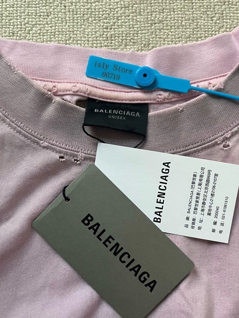 Balenciaga Balenciaga Wormhole Short Sleeve Tee Size US M / EU 48-50 / 2 - 4 Thumbnail