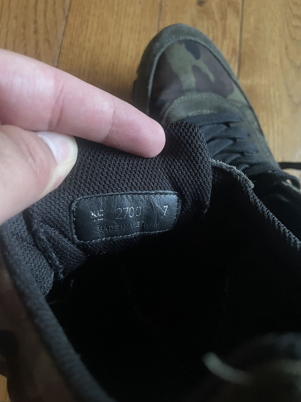 Prada MEN’S PRADA CAMO LOW TOPS Size US 8 / EU 41 - 8 Thumbnail