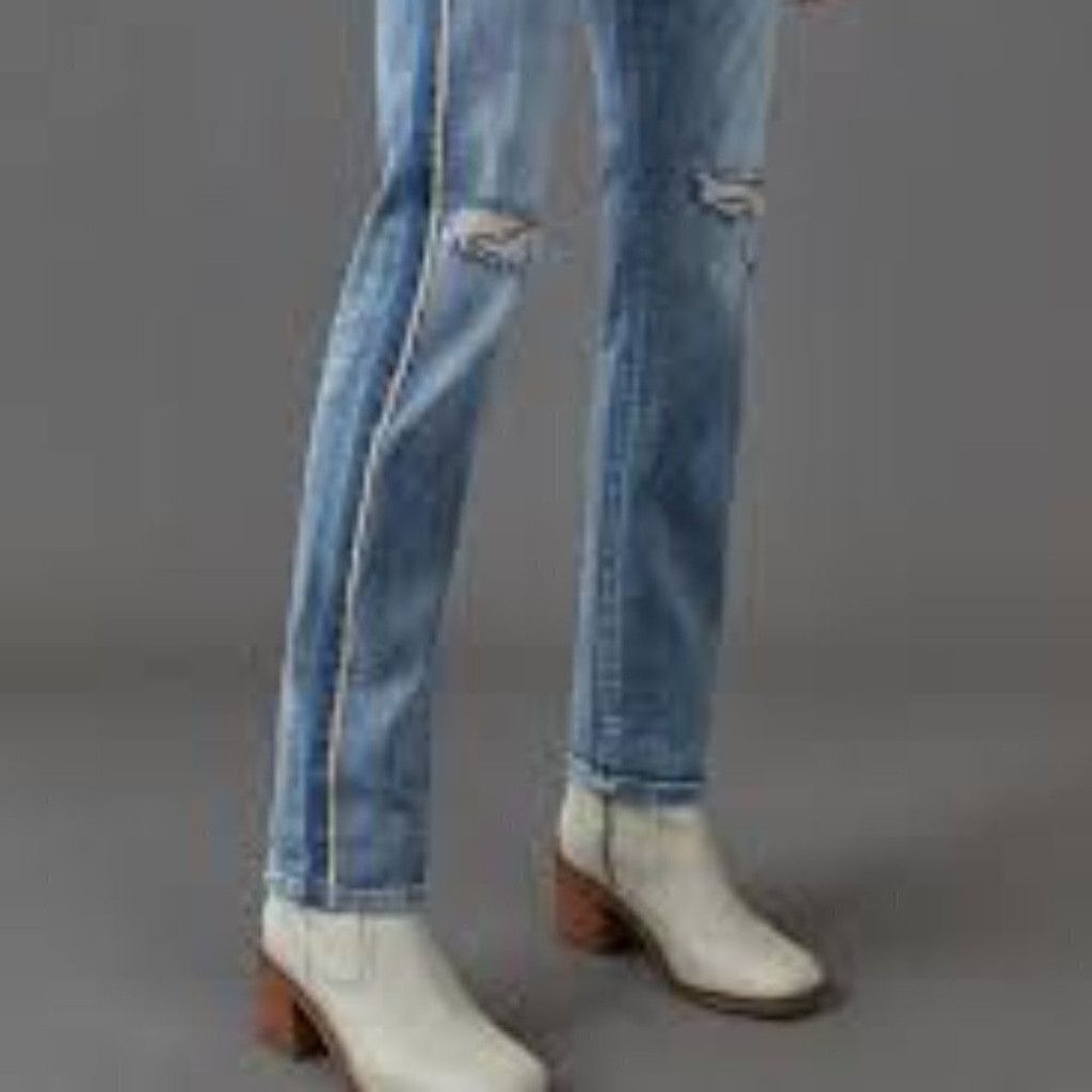Anthropologie Anthropologie Pilcro Mid-Rise Slim Boyfriend Jeans Size 27 Size 27" / US 4 / IT 40 - 16 Thumbnail