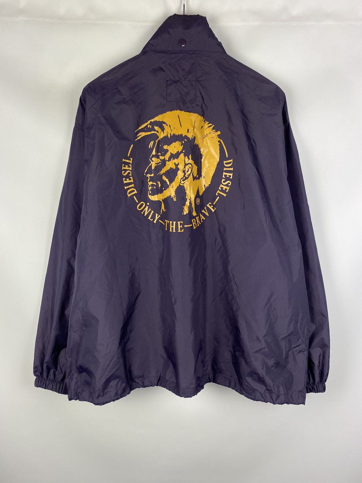 Diesel × Vintage VTG Diesel men’s nylon big logo coach jacket size L Size US L / EU 52-54 / 3 - 1 Thumbnail