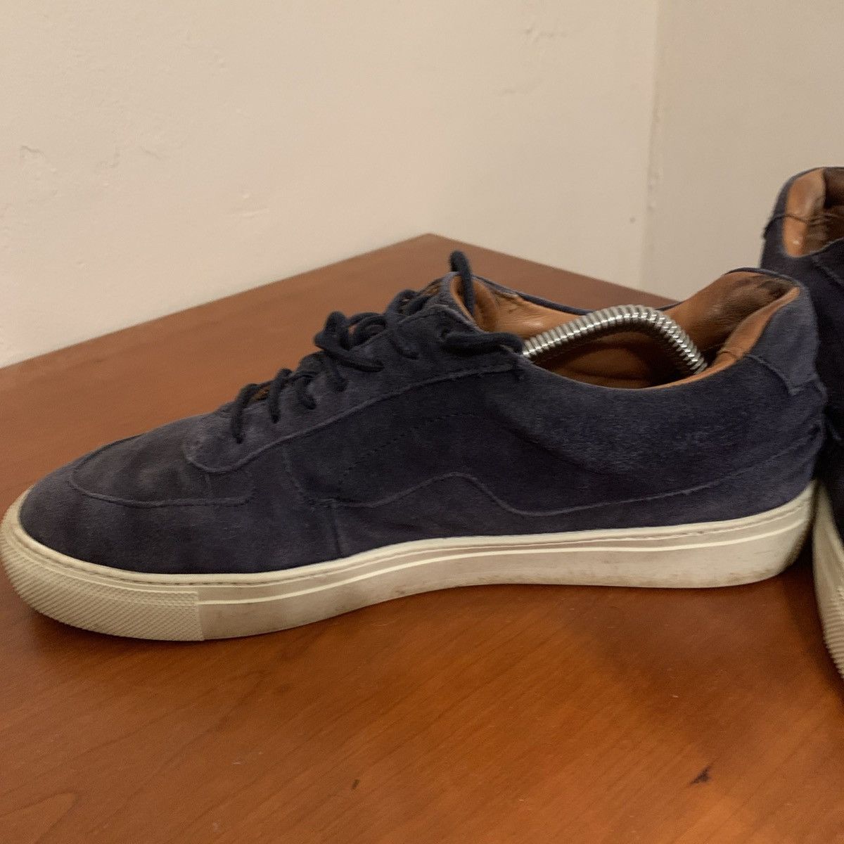 Oliver Sweeney Oliver Sweeney Blue Suede Sneakers UK7/US8 Made In Italy Size US 8 / EU 41 - 3 Thumbnail