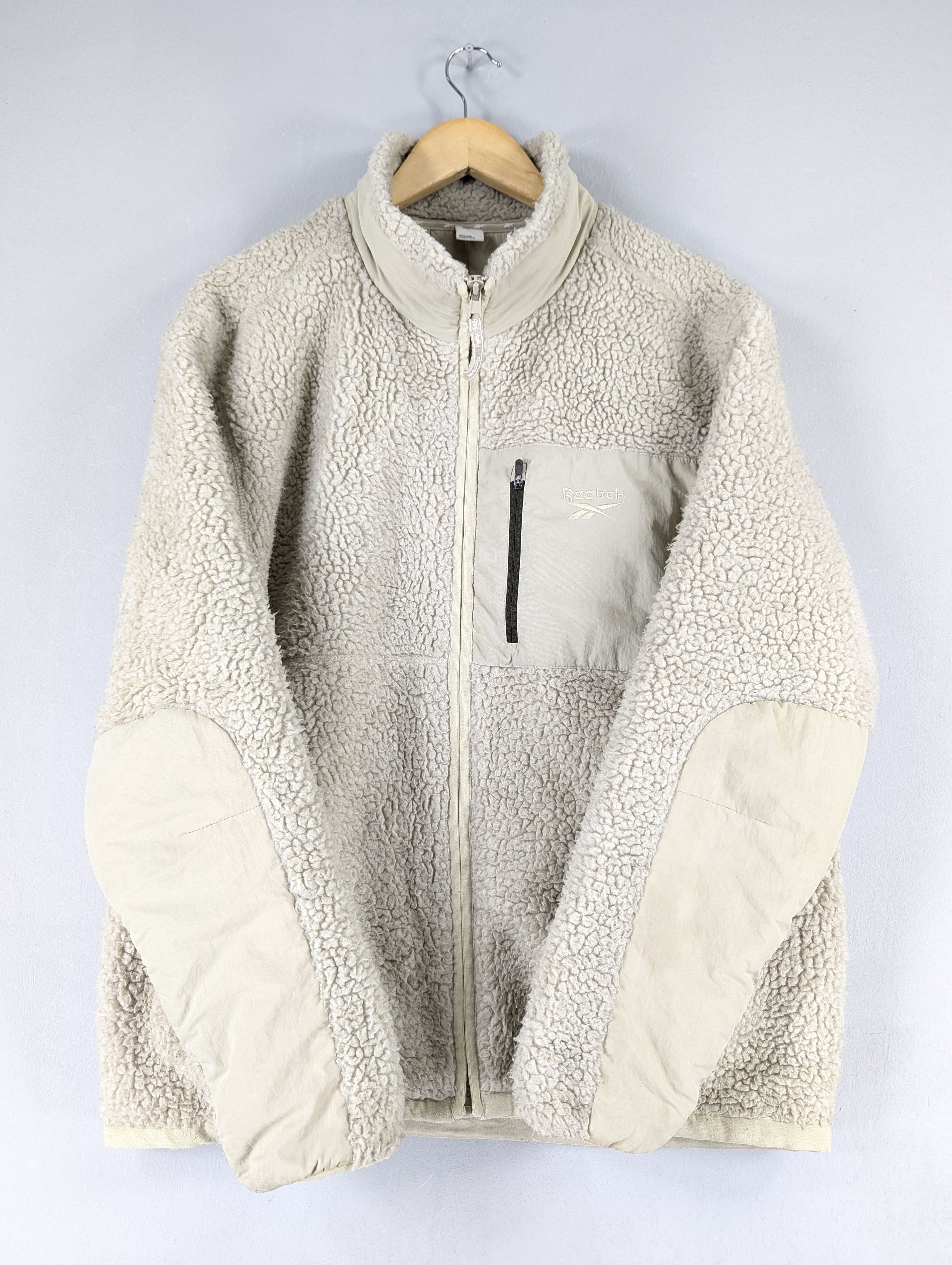 Reebok Reebok Boa Sherpa Zipper Jacket Size US XL / EU 56 / 4 - 5 Thumbnail