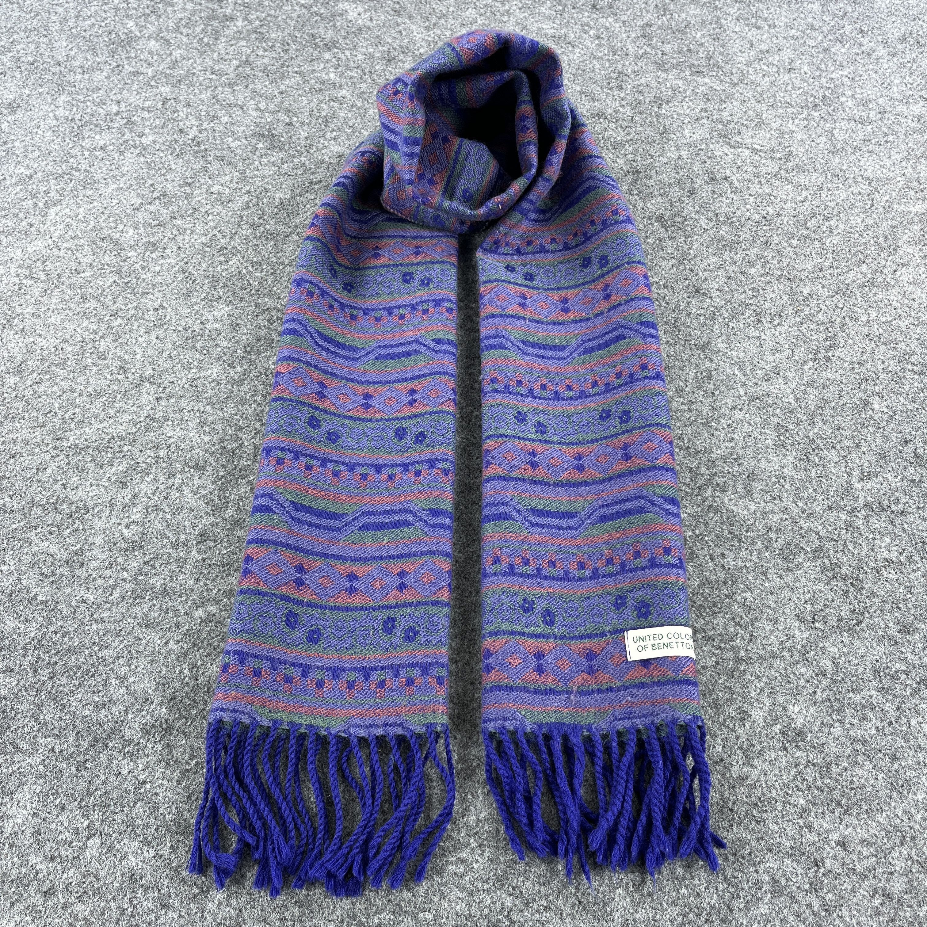 United Colors Of Benetton United Colors Of Benetton Scarf / Muffler / Neckwear K021 Size ONE SIZE - 1 Thumbnail