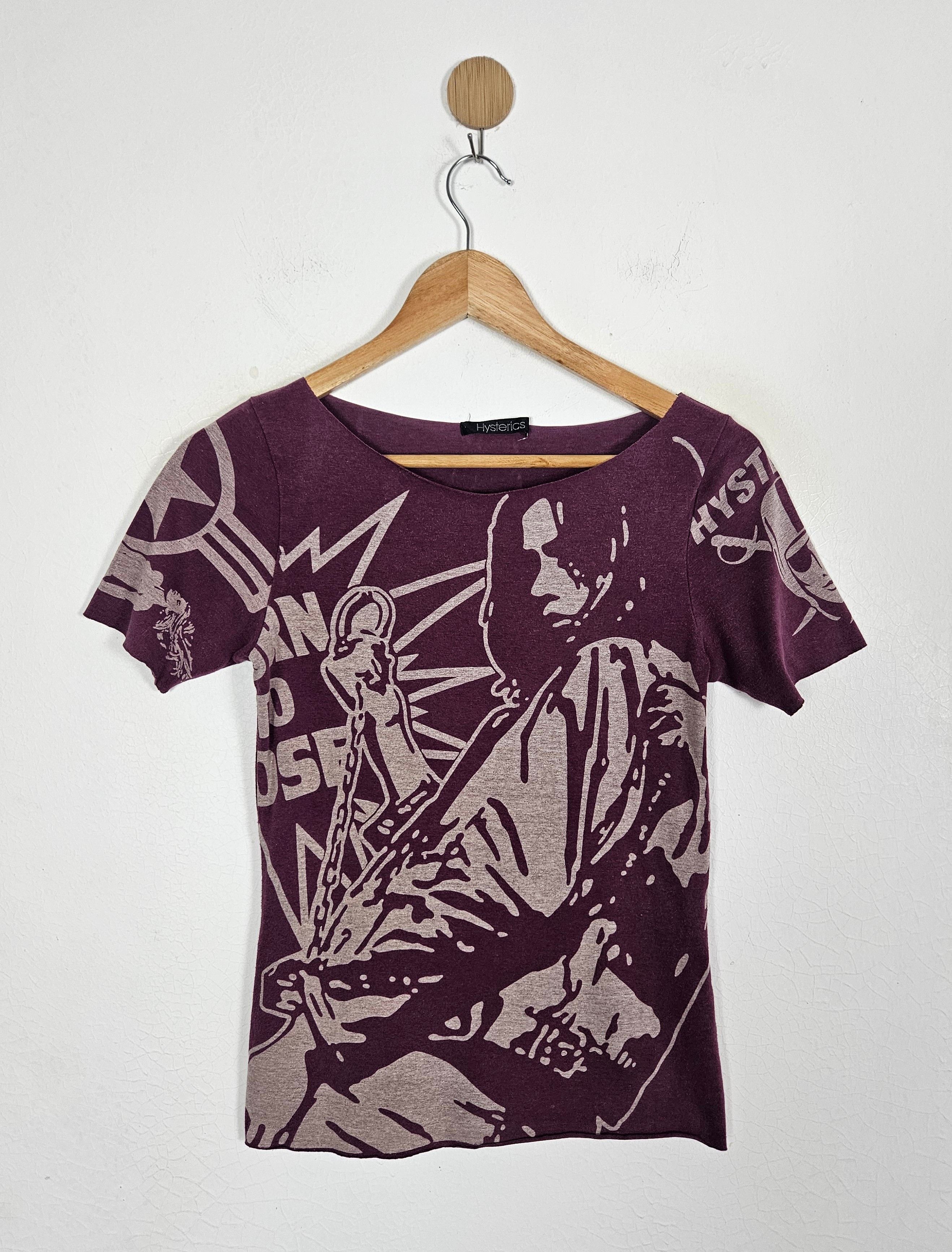Hysteric Glamour Born to Lose Fullprint shirt