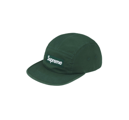 帽子 supreme Washed Chino Twill Camp Cap pine Supreme Washed Chino Twill Camp Cap (FW25) - $48