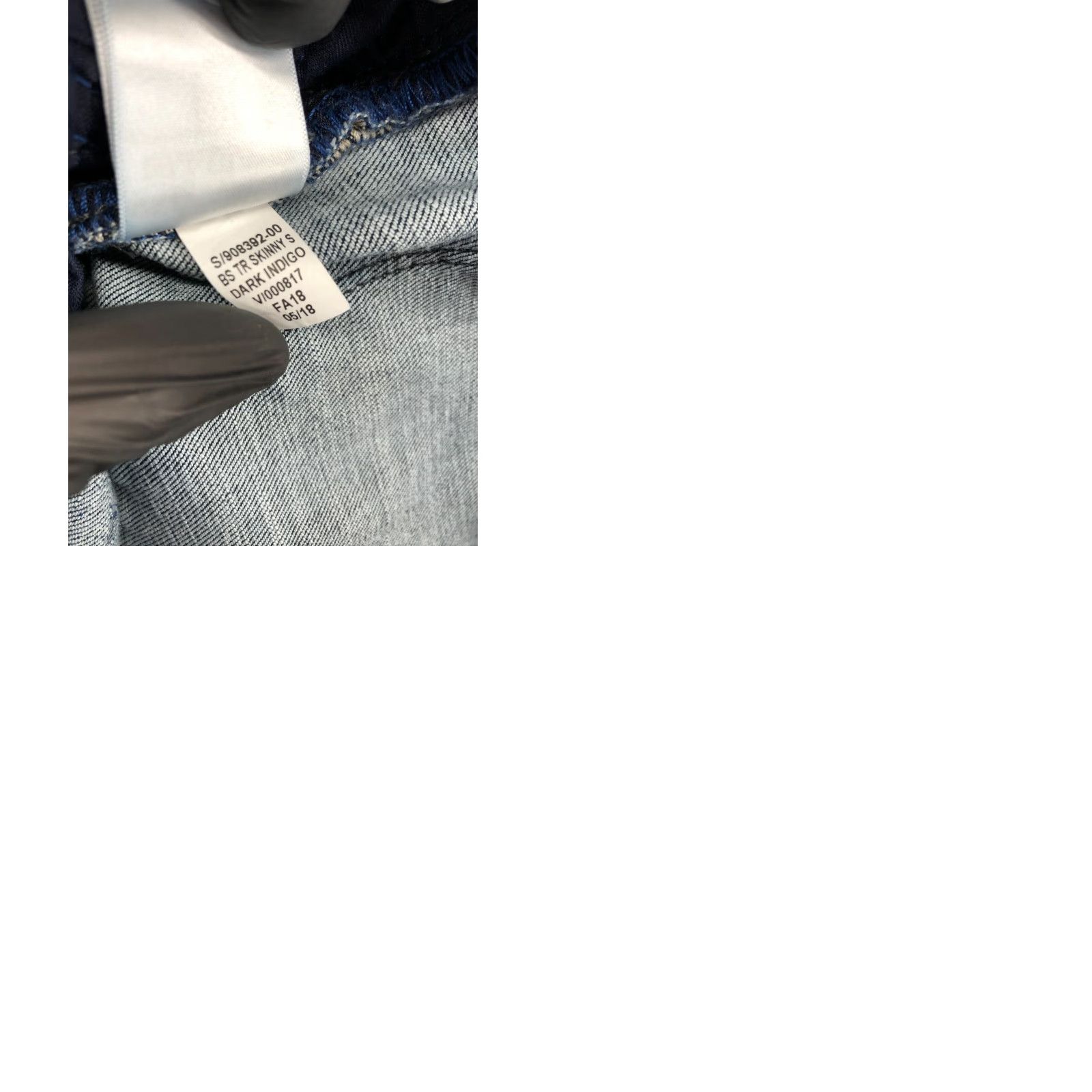 Gap Gap 1969 Skinny Jeans Womens Dark Wash Blue Size 29 Denim Regular Rise 5-Pocket Recycled Theme Classic Modern Jeans Size 29" - 9 Thumbnail