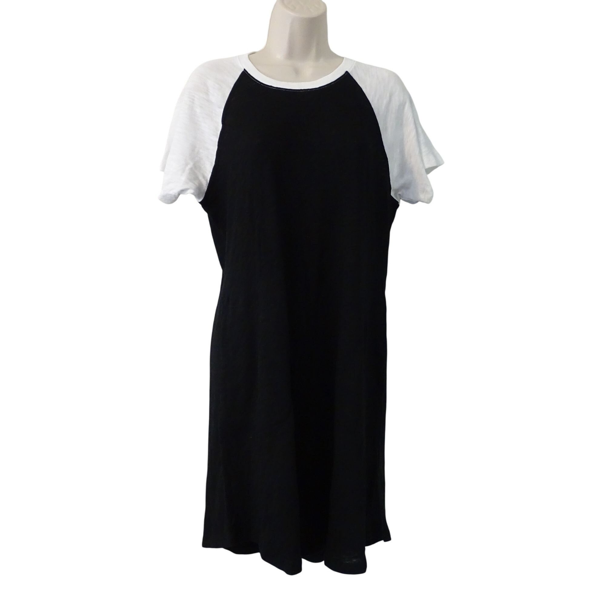 ATM Anthony Thomas Melillo ATM Anthony Thomas Melillo Black T-Shirt Dress Size L Size L / US 10 / IT 46 - 2 Thumbnail