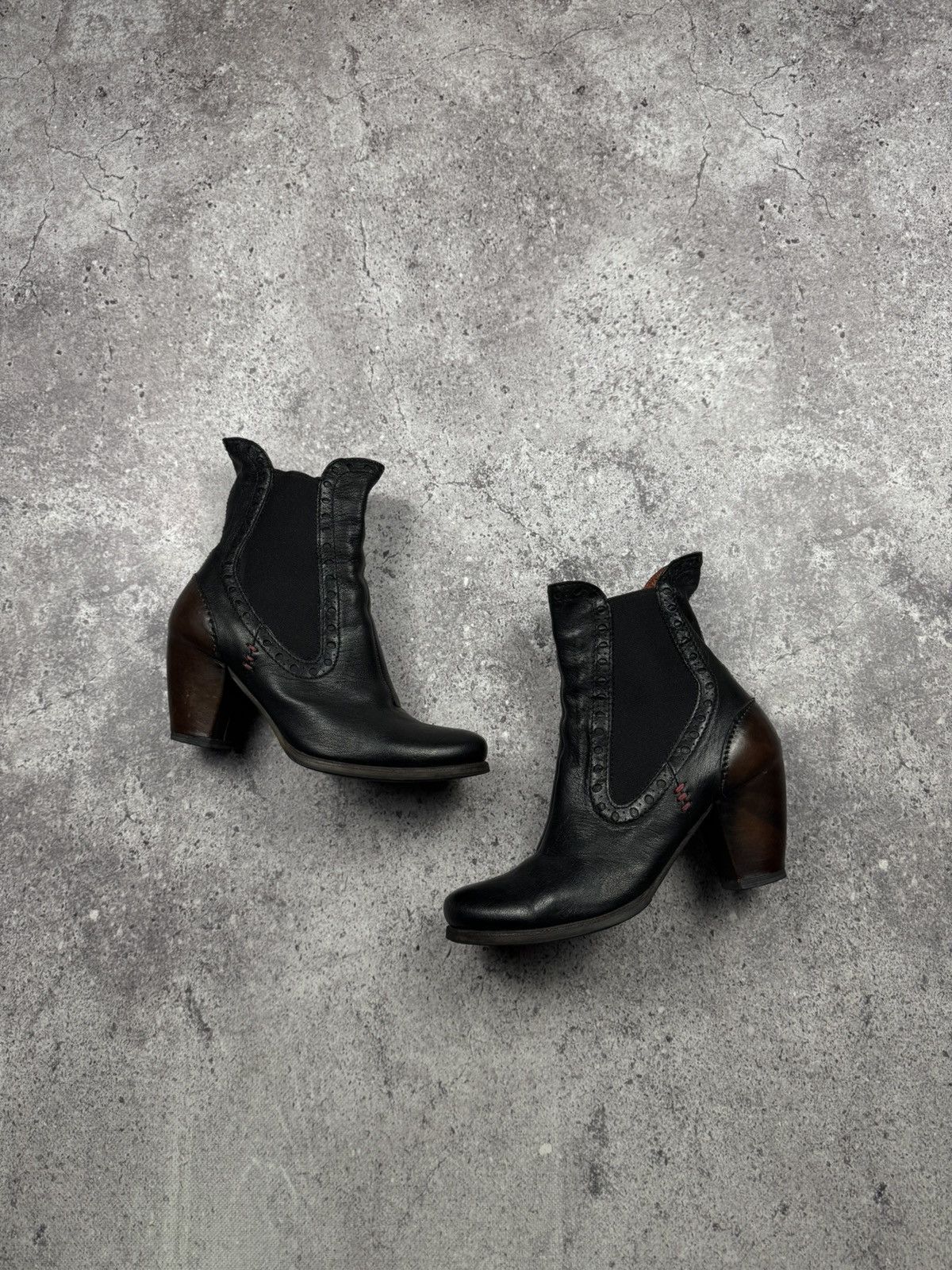A.S.98 A.S. 98 Airstep Leather Avant Garde Boots Rick Owens Style Size US 9 / IT 39 - 1 Thumbnail