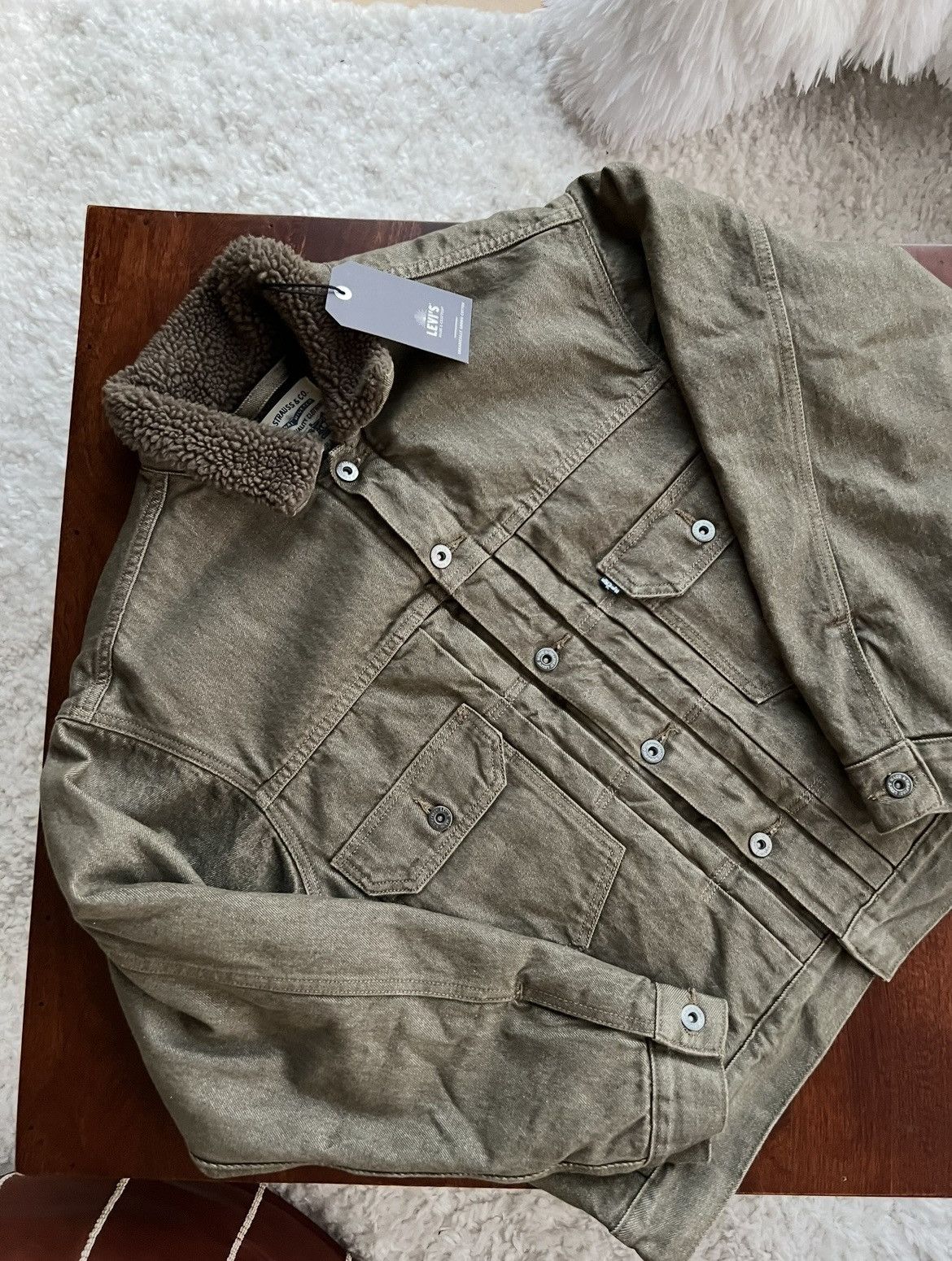 Levi's Made & Crafted Levi’s cropped Denim Work Jacket Size US M / EU 48-50 / 2 - 2 Thumbnail