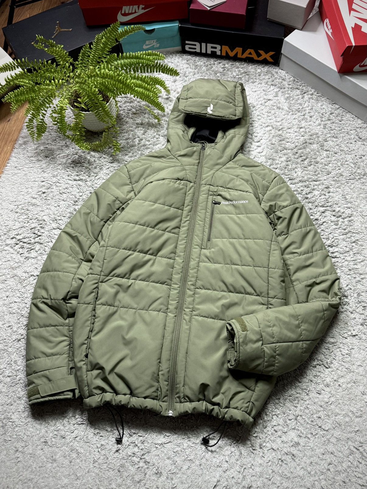 Peak Performance Peek Performance Puffer Jacket Outdoor Streetwear Drill 00s Size US M / EU 48-50 / 2 - 3 Thumbnail