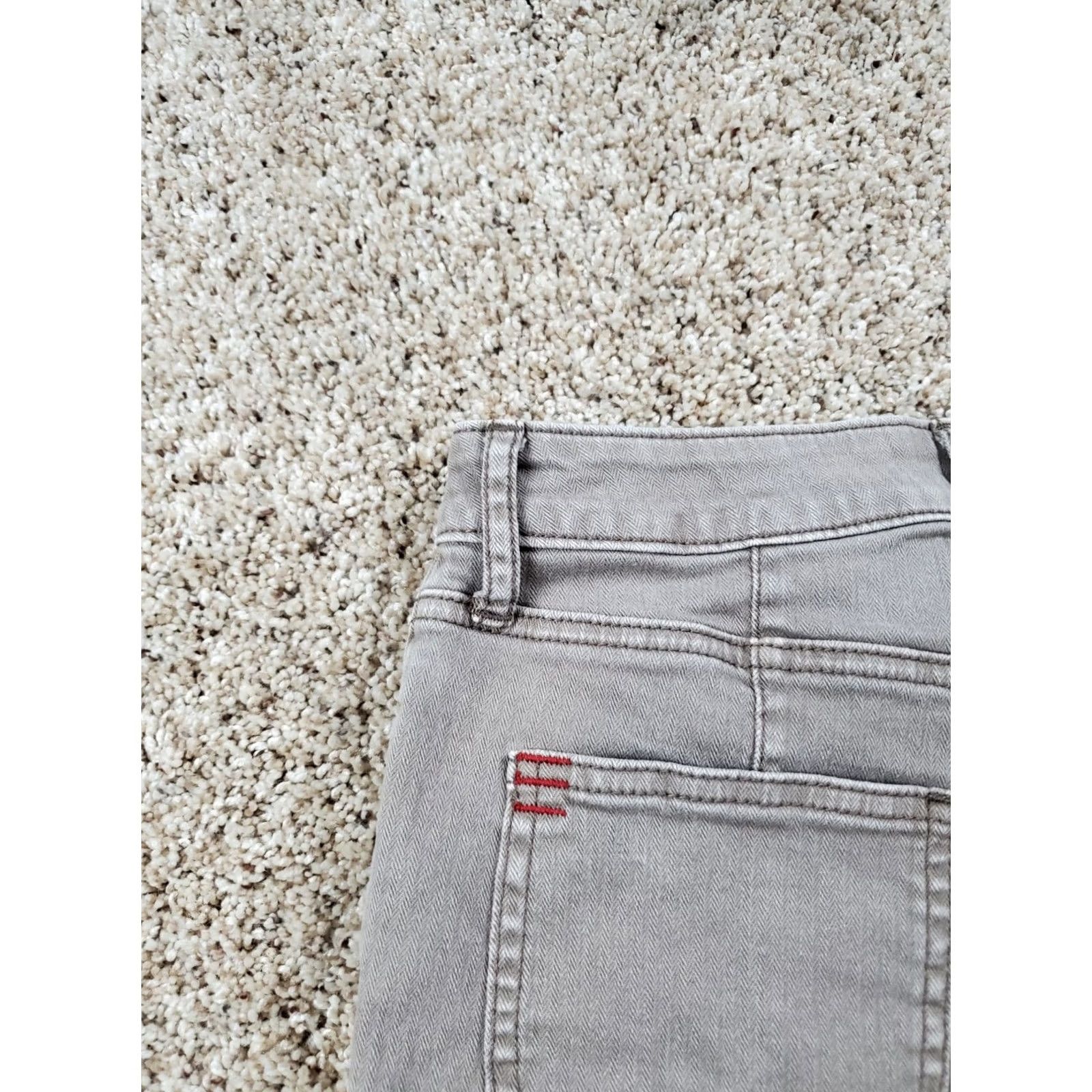 Bdg BDG Katie Super High Rise Shorts Size 25 Womens Gray Denim Size 42" / US 20 - 6 Thumbnail