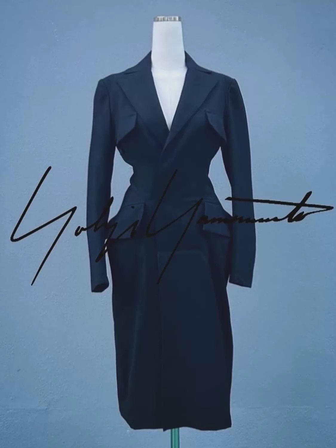 Yohji Yamamoto Yohji Yamamoto Vintage Wool Coat Size S / US 4 / IT 40 - 1 Thumbnail