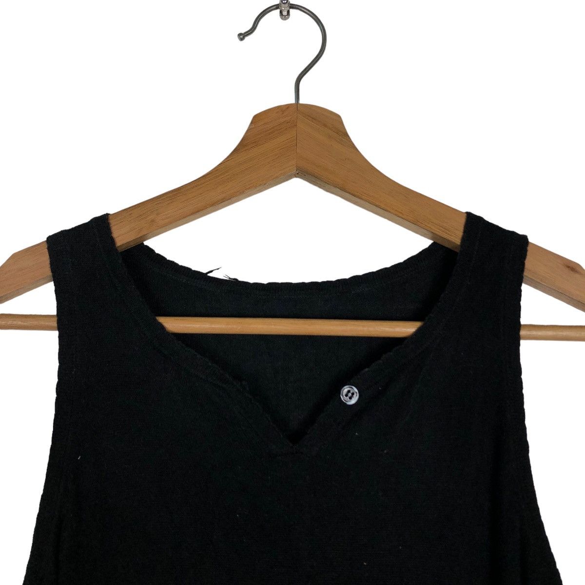agnes b. 🔥 Vtg Long Blouse Agnes B. made in France Rich Black Size M / US 6-8 / IT 42-44 - 10 Thumbnail
