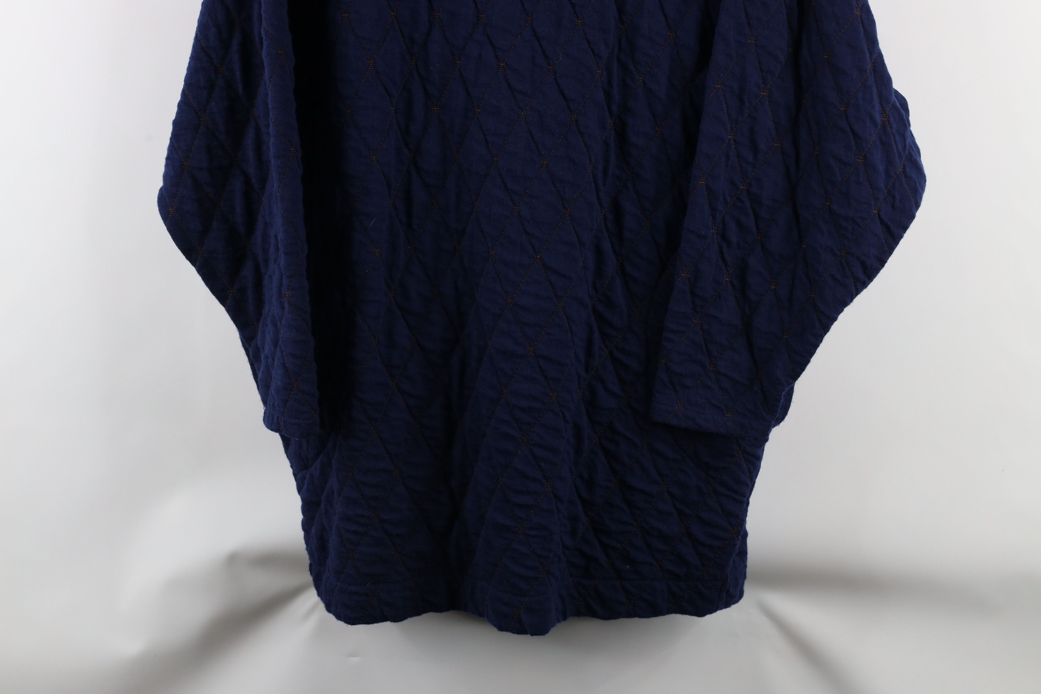 Vintage Vintage 70s Streetwear Quilted Diamond Pullover Sweater USA Size 3XL / US 20-22 - 3 Thumbnail