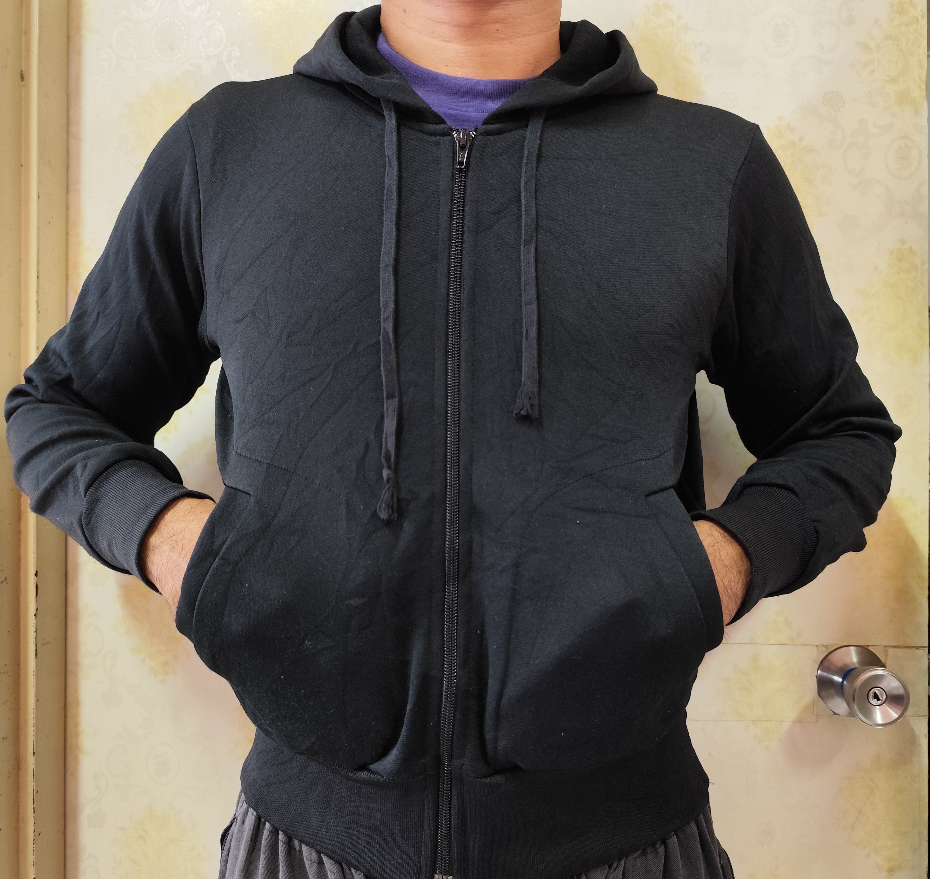 CDG by Comme des Garcons × Comme des Garcons × Japanese Brand 🇯🇵AD2012 COMME DES GARCONS ZIPPER HOODIE MADE IN JAPAN Size US M / EU 48-50 / 2 - 11 Thumbnail