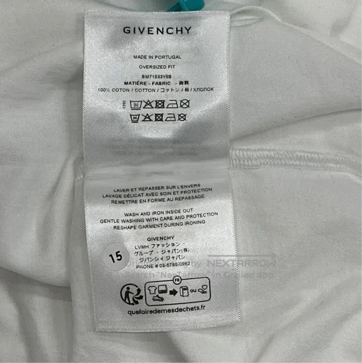 Givenchy Givenchy Logo Print Loose Short-Sleeve T-Shirt. Size US M / EU 48-50 / 2 - 2 Thumbnail
